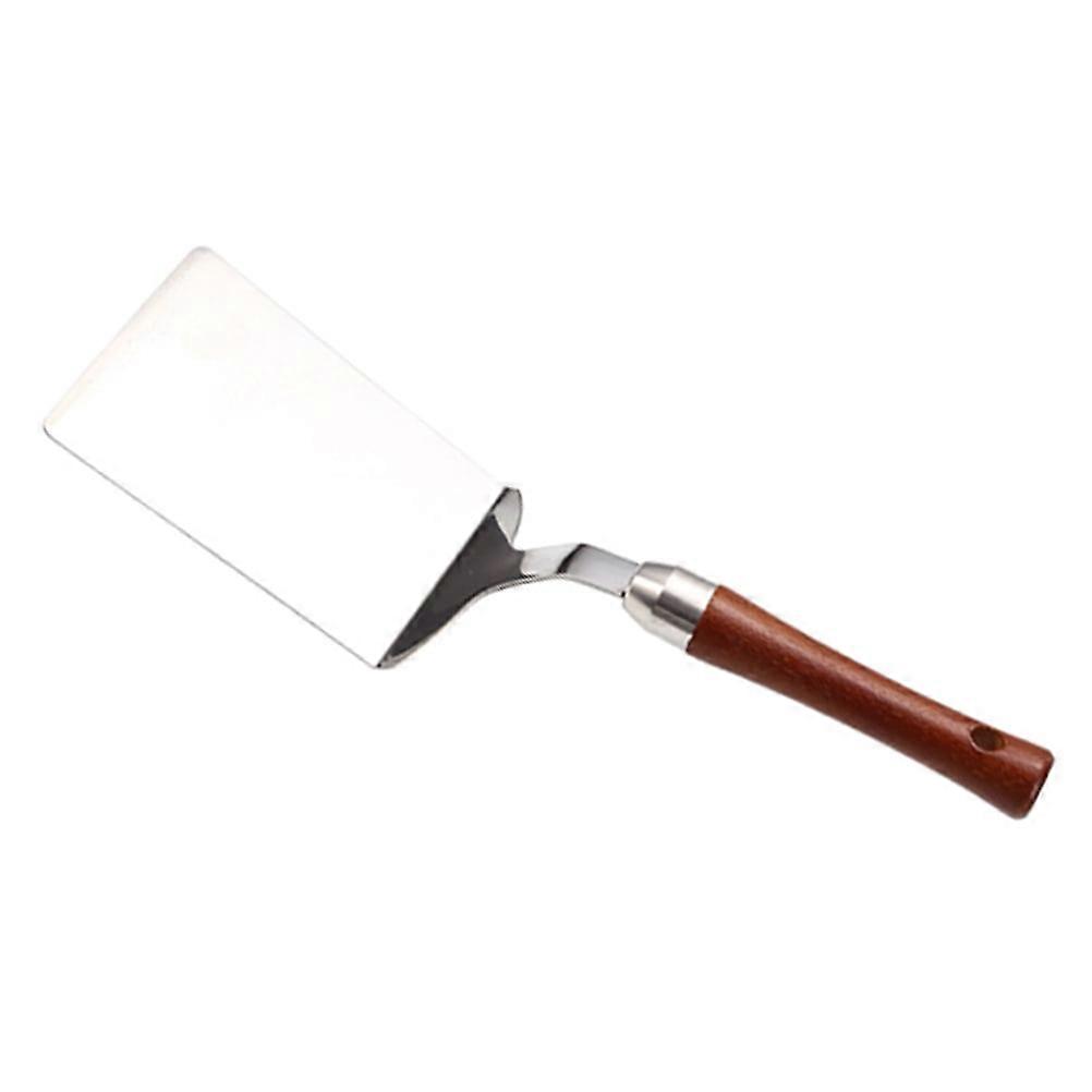 1Pc Stainless Steel Steak Spatula Multi-function Teppanyaki Tool (Silver)