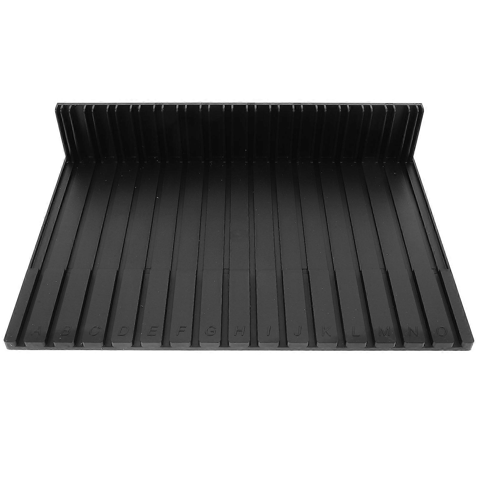 DIY Model Making Accessories Storage Container For Miniature Model Builders And Home Use In Sturdy Black Plastic 1Pack