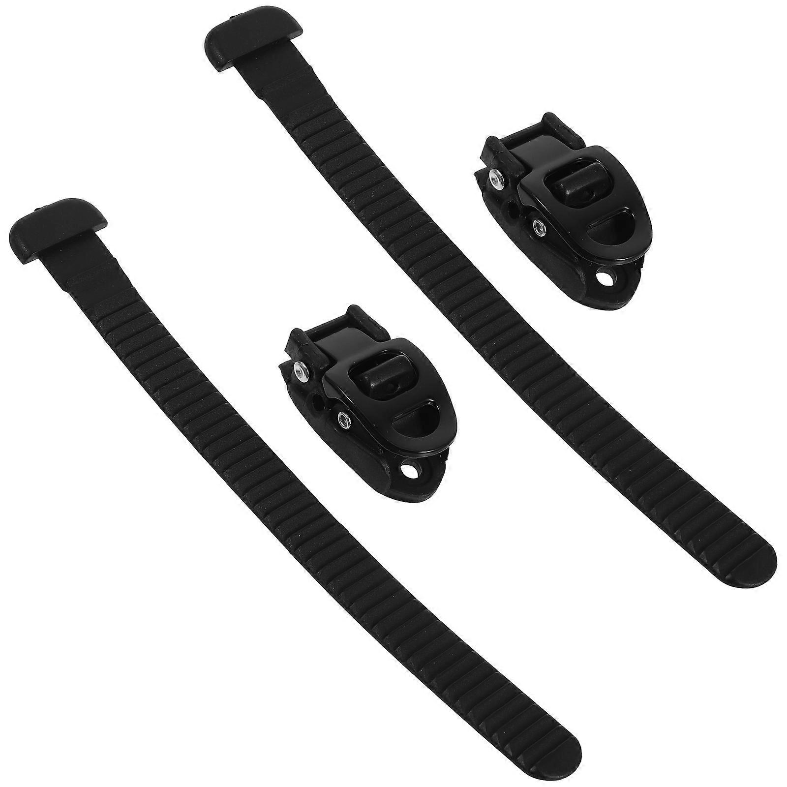 2 Sets Of Inline Skate Strap Replacement Skating Shoes Energy Strap Skate Strap Buckles With Screws Skate Clasp Straps Replaceable Skate Straps For