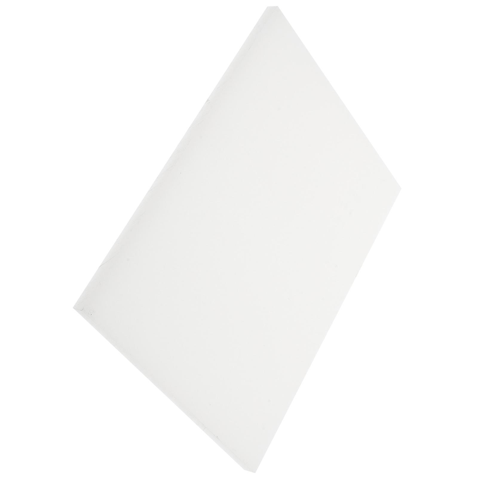 Rubber Mat Craft Punch Pad for Kid White Plastic Protective Board