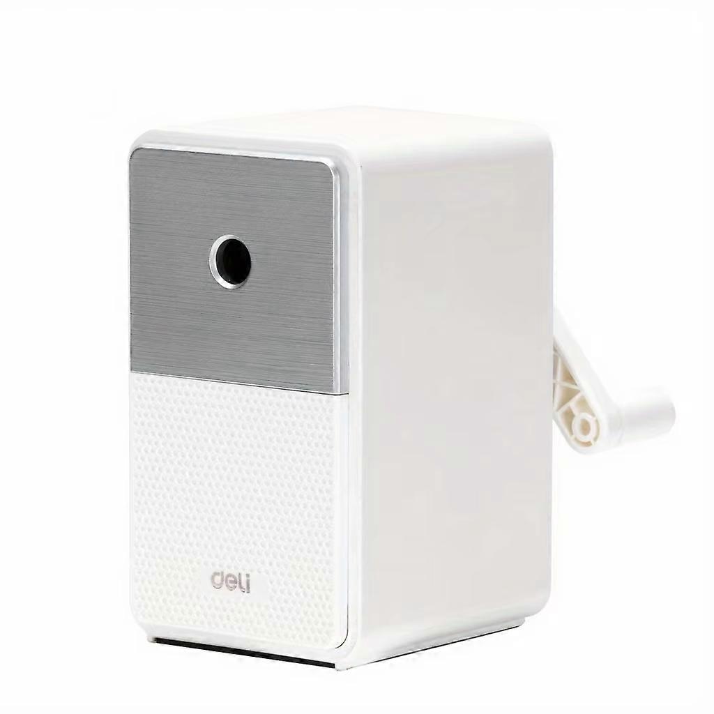 DELI Adjustable Pencil Sharpener with Long Lasting Blade Rotary Table Sharpeners Machine Stationery
