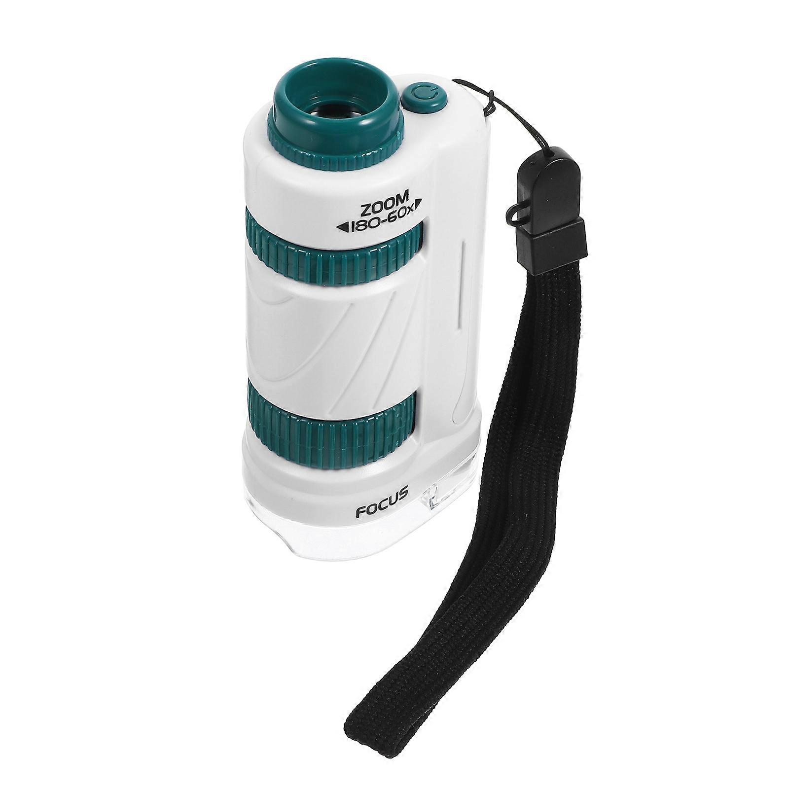 Portable Microscope Simple Biology Magnifier for Magnifying Use 1Set