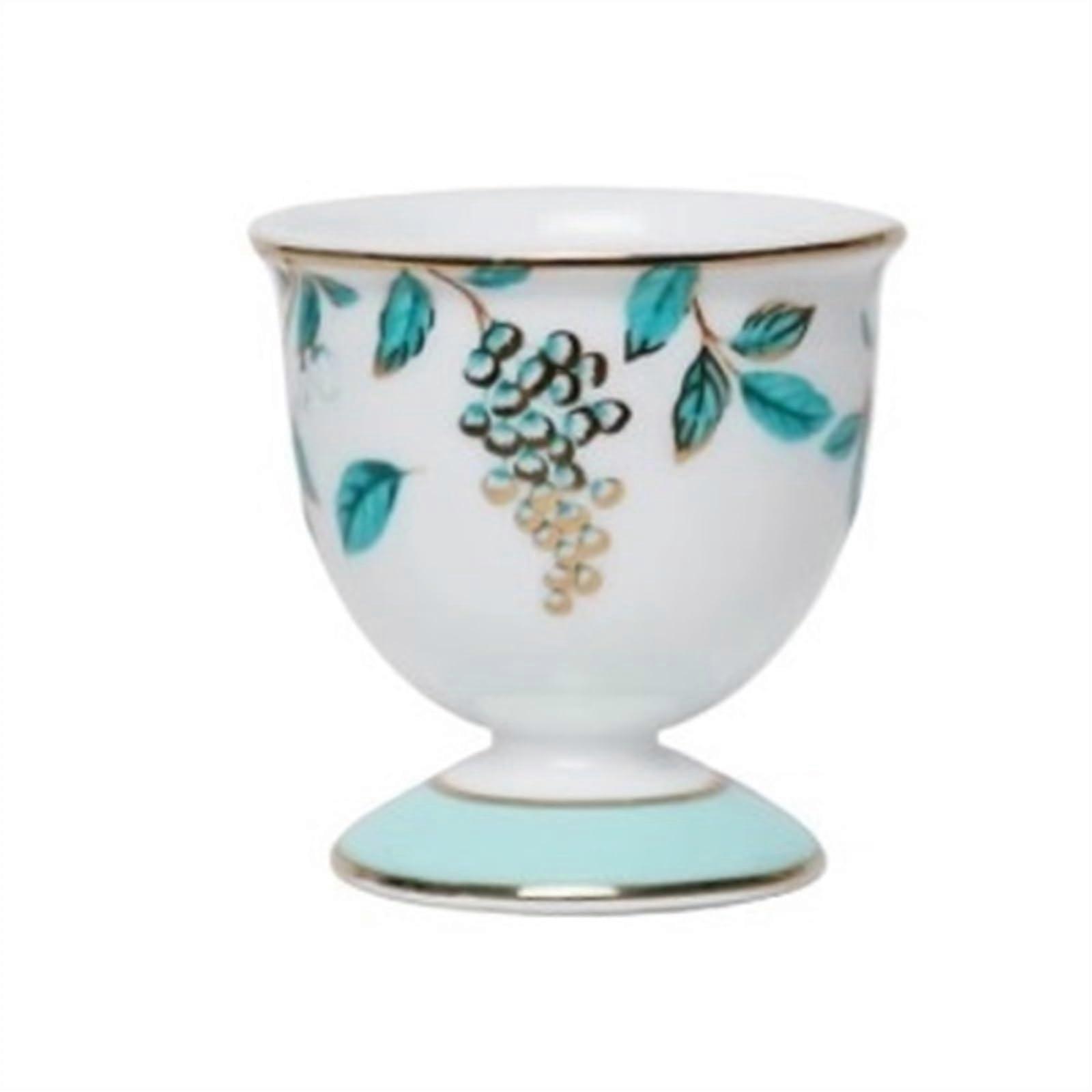 Vintage Porcelain Egg Cups Set for Boiled Eggs with Classic Design and Dishwasher Safe