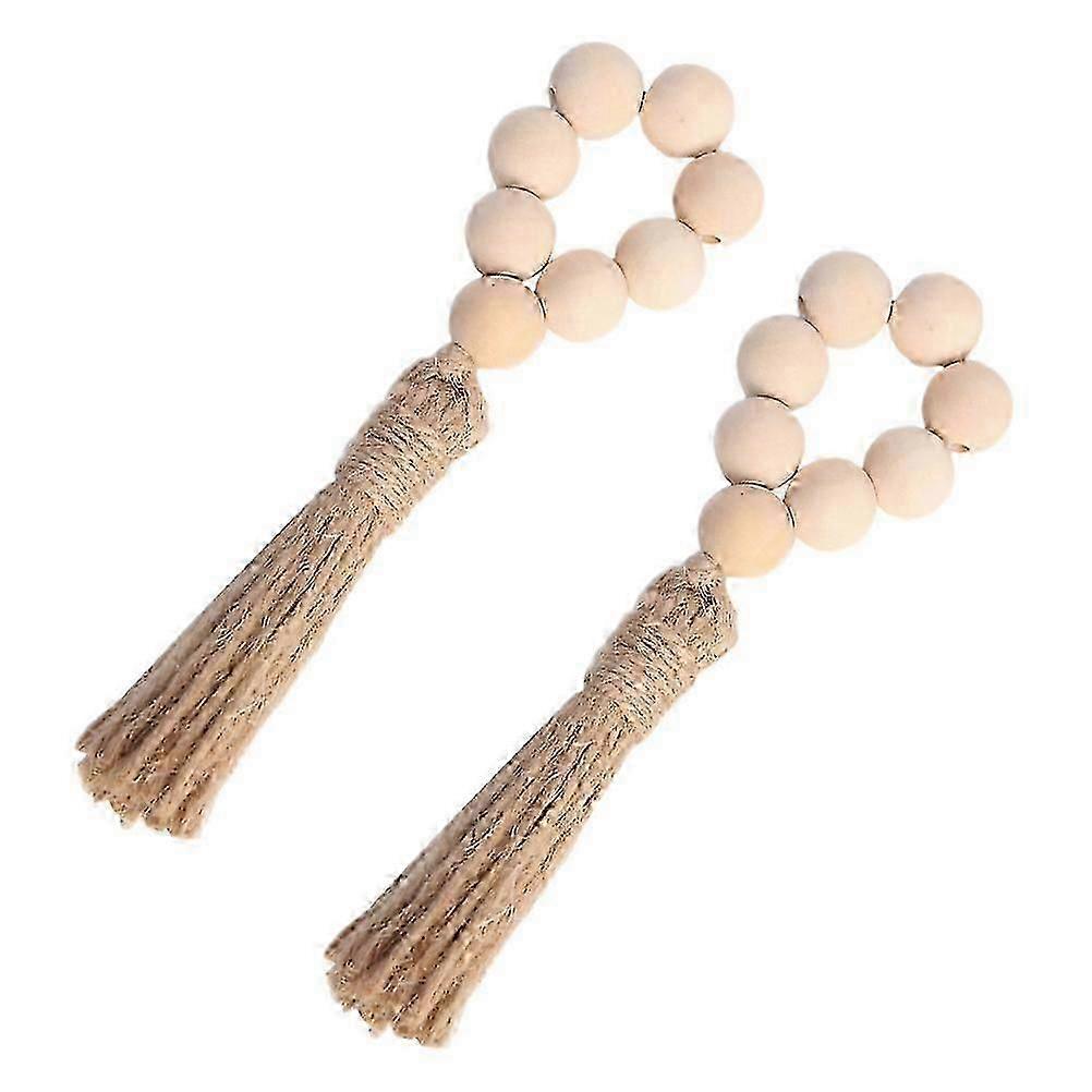 Household Serviette Ring Decorative Napkin Buckle Creative Shape Rustic Style 2Pcs