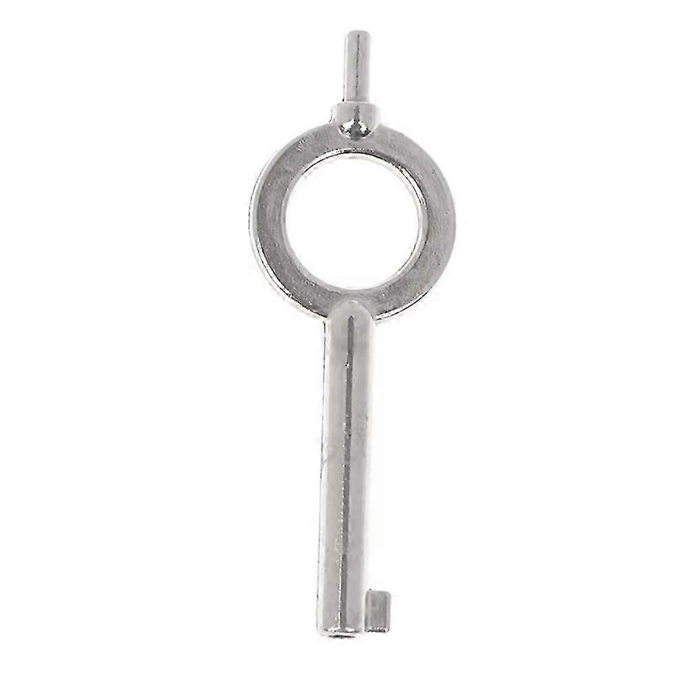 American Style Universal Flat Key Blank, Special Key Handcuff Lock Key, Aluminum Alloy Keychain