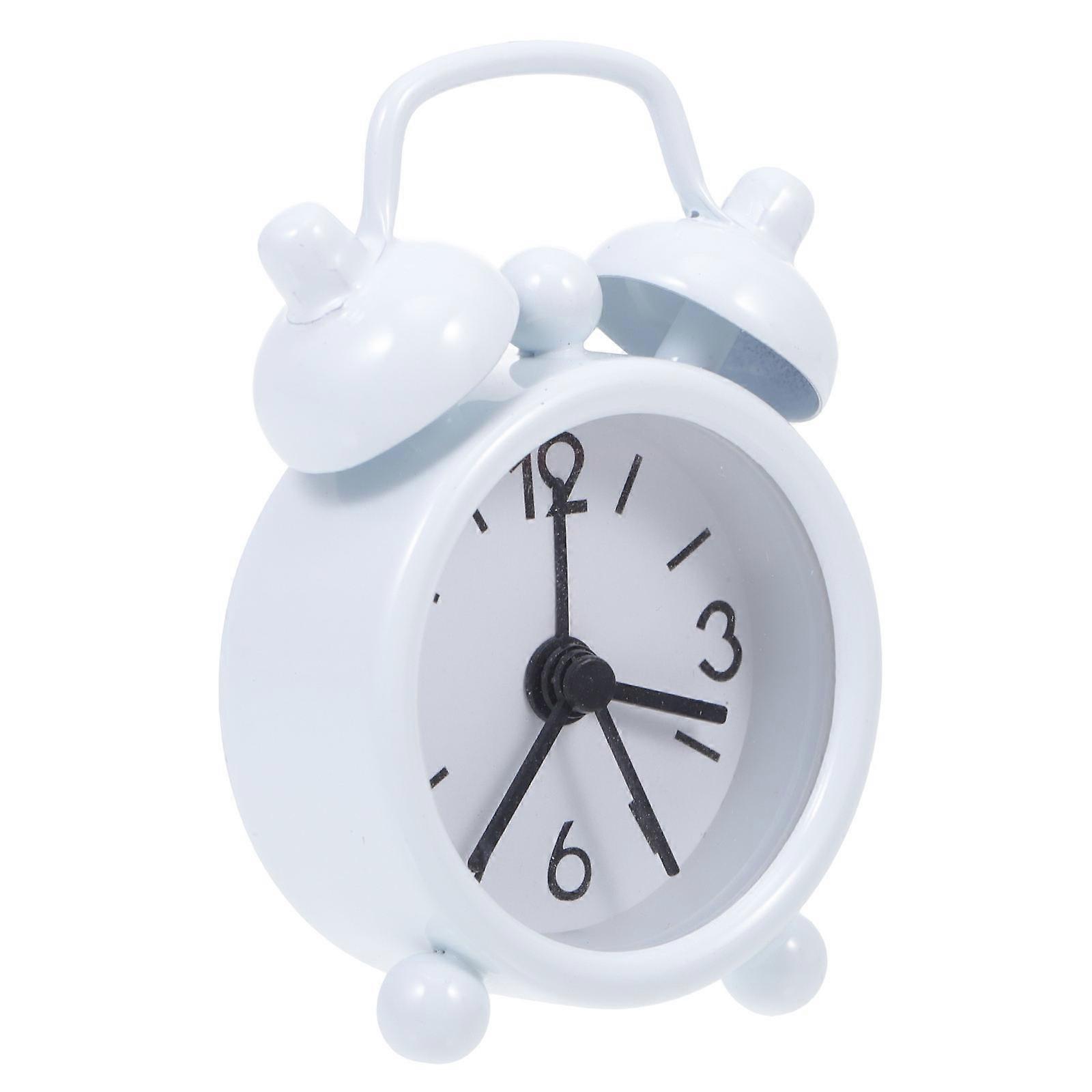 Miniature Clock Metal Mini House Decoration for Decor