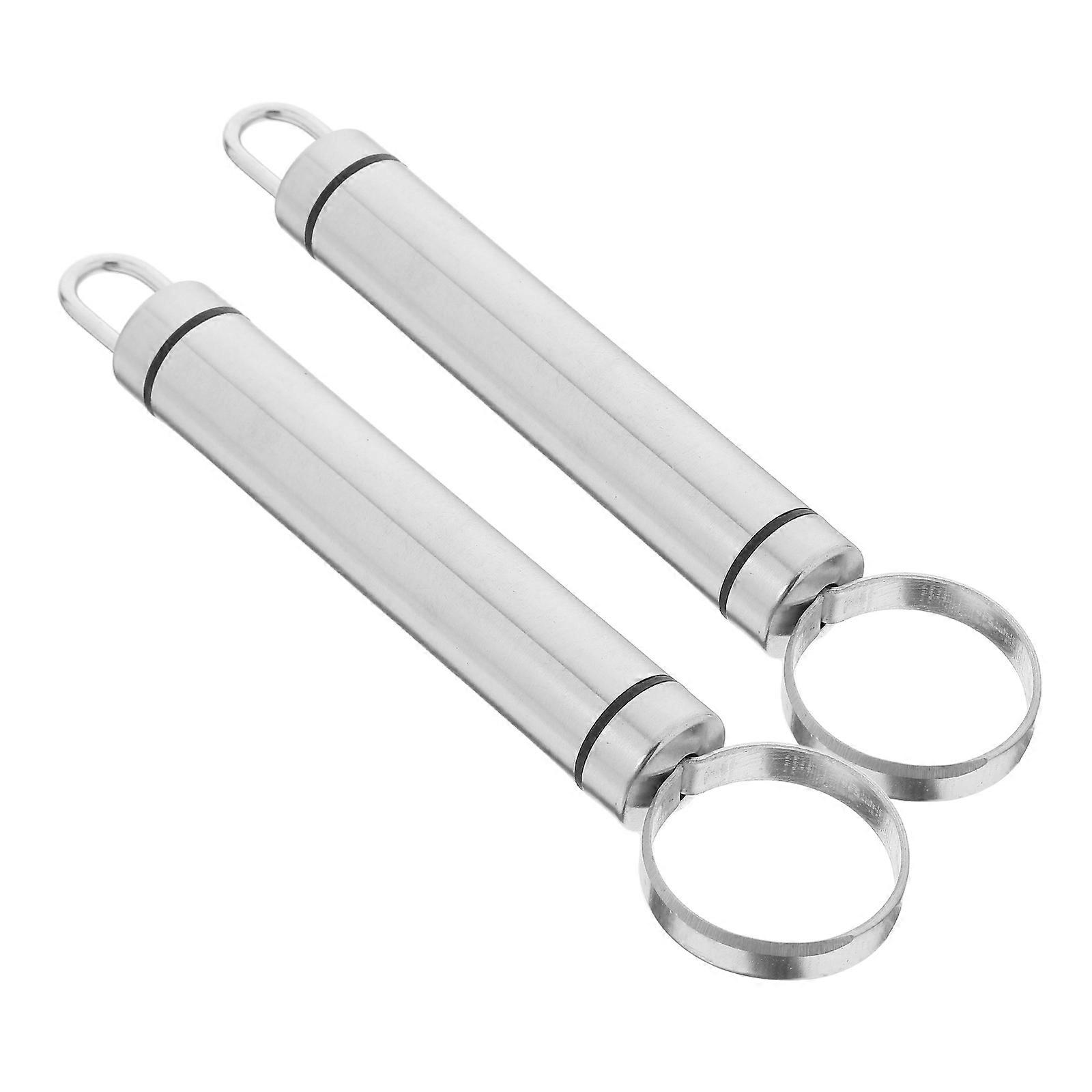 Fruit Corers Stainless Steel Peach Core Removing Tools 2Pcs