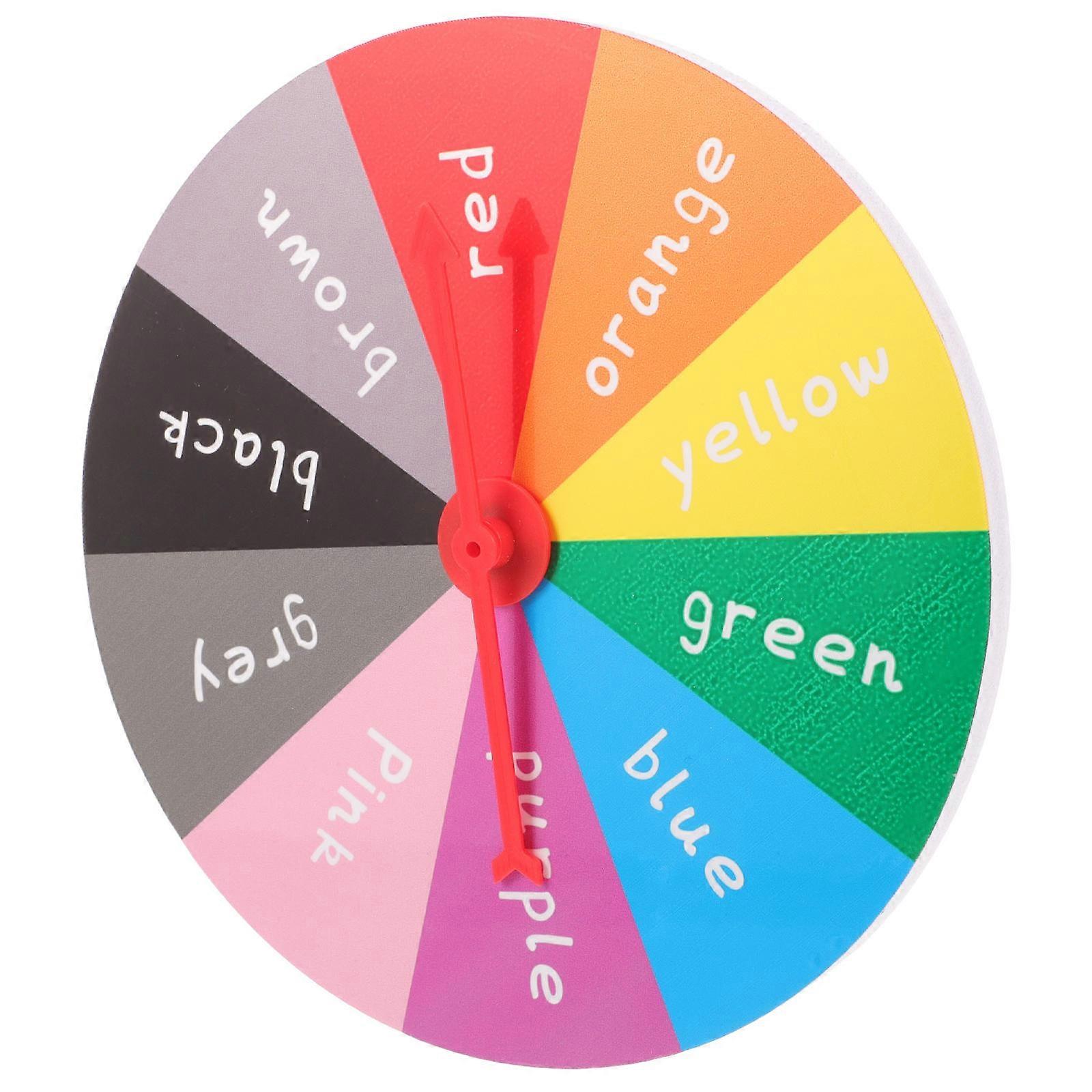 Raffle Game Turntable Prize Wheel for Fun Durable PVC