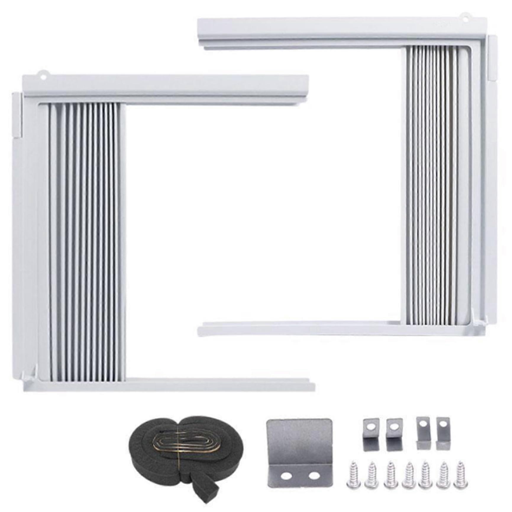 Window Air Conditioner Side Panels Kit 2Pack, Adjustable Stretchable Replacement for Window AC Units