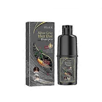 Silbergraues Haarfärbe-Shampoo, 1 Stück 100 ml, natürliches Pflanzenhaarfärbe-Shampoo für Damen und Herren
