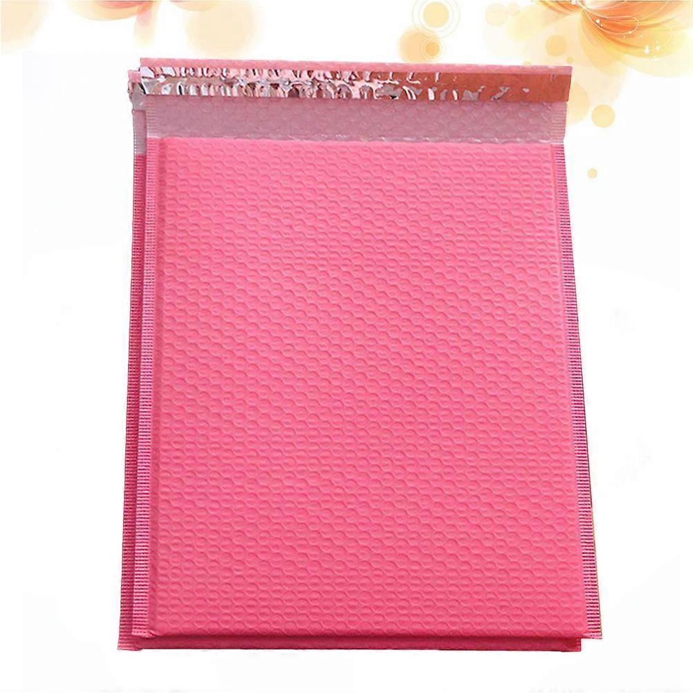 Pink Shockproof Bubble Bag for Protective Packaging 25Pcs Courier Bags