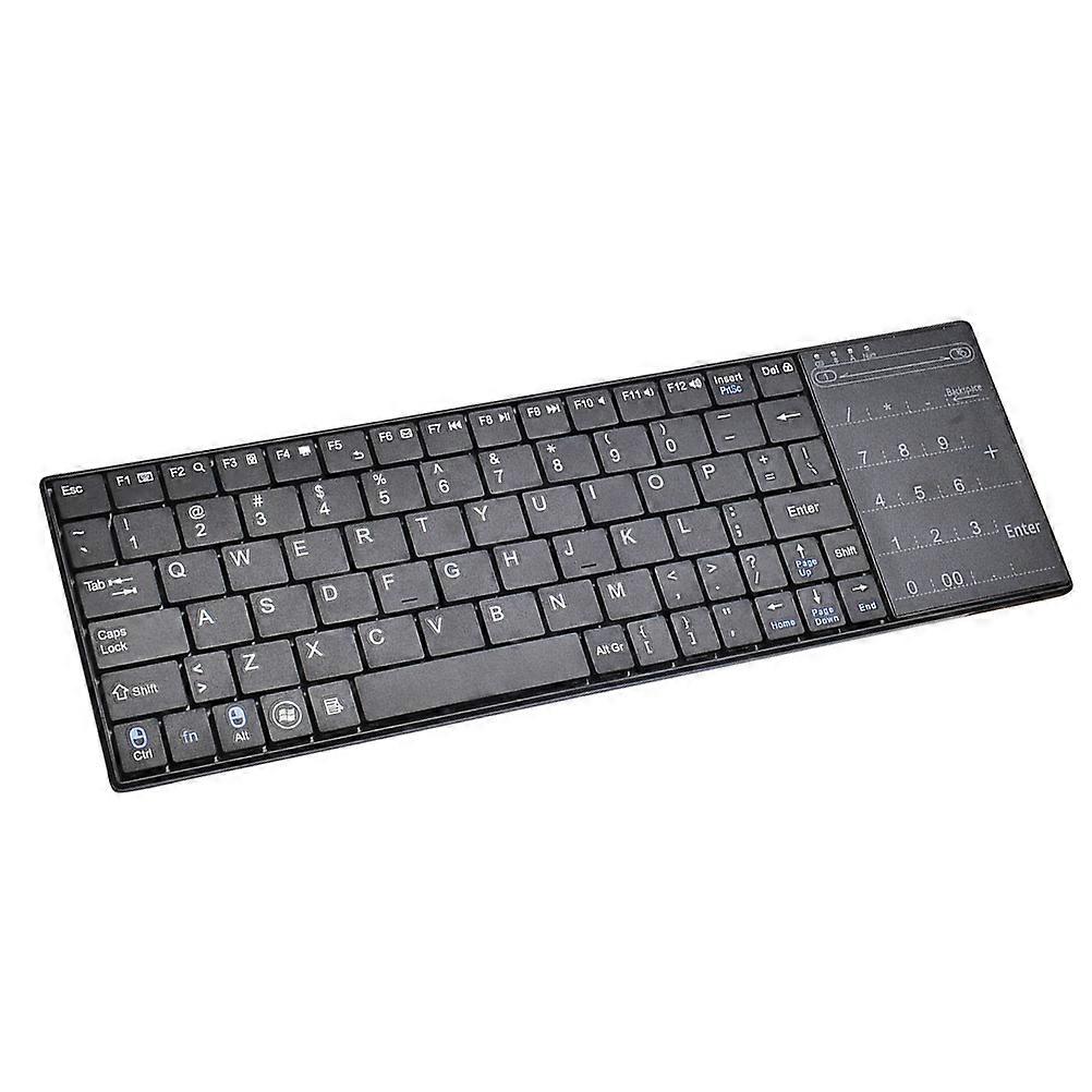 Wireless Computer Keyboard for Office Use with Touchpad Portable