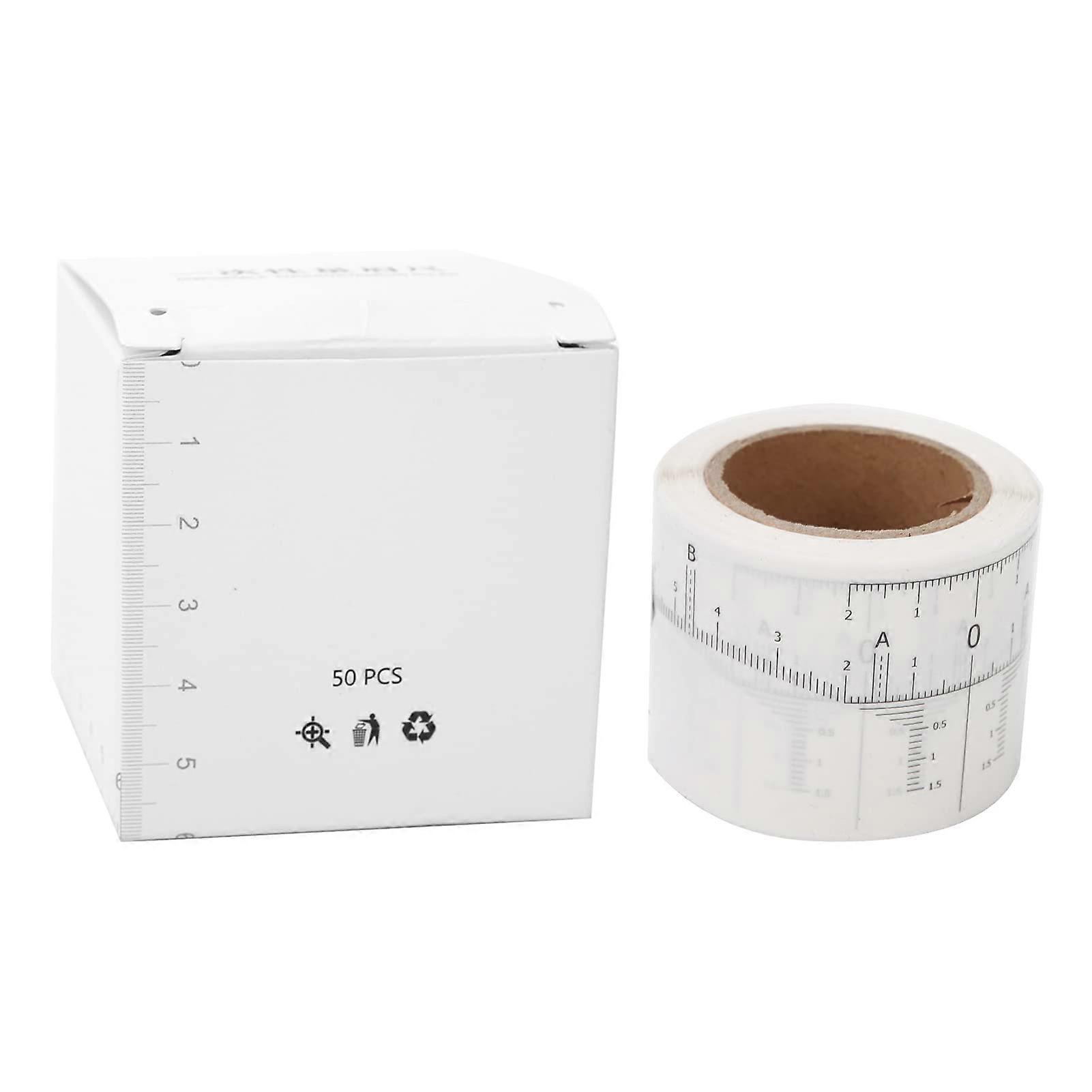 Eyebrow Ruler Self Adhesive Professional Brow Mapping Tool for Precise Eyebrow Shaping