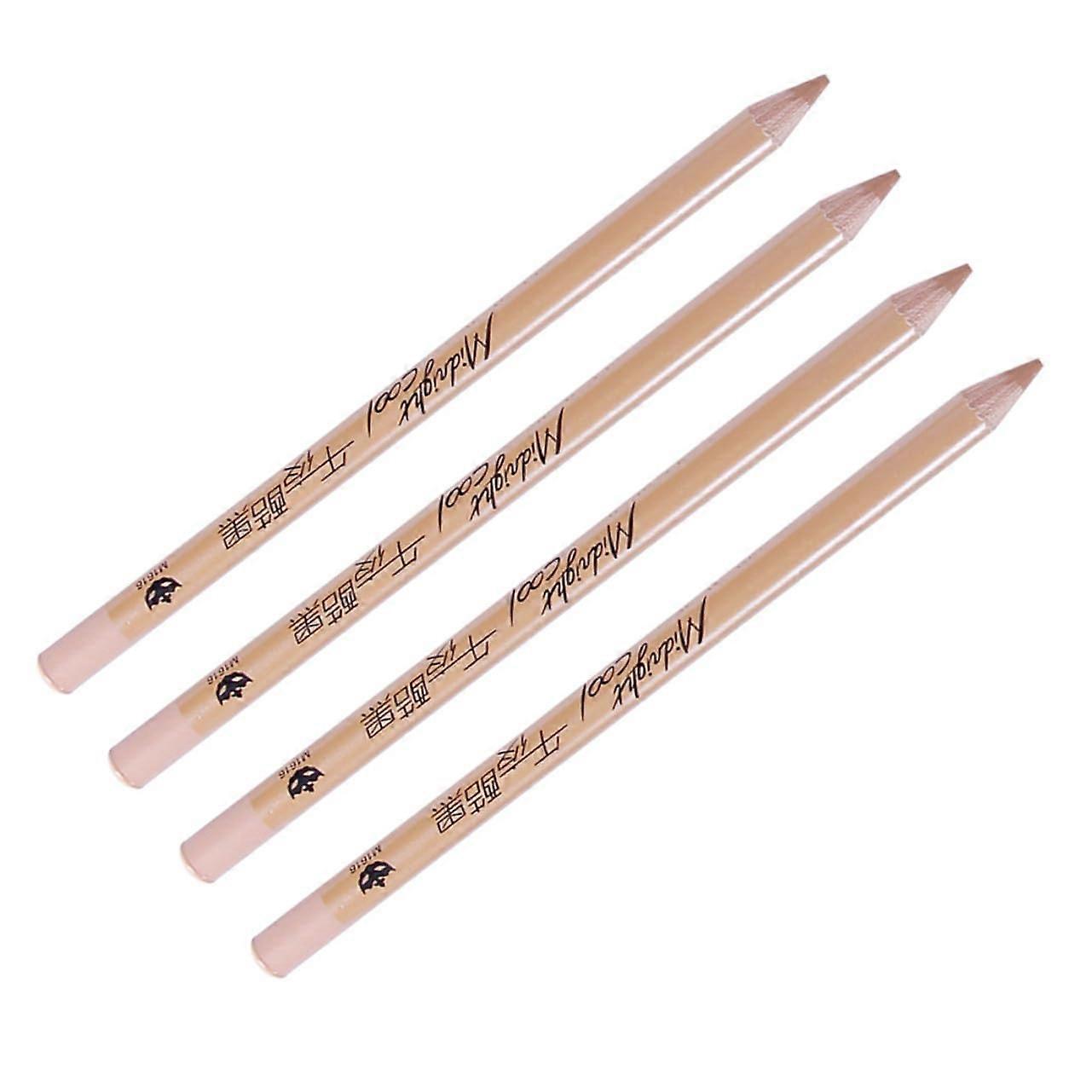 4pcs Concealer Pencil Set for Dark Circles and Spot Coverage with Natural Finish