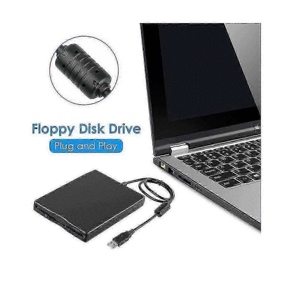 USB External 3.5 Inch Floppy Disk Drive Reader for PC and Laptop