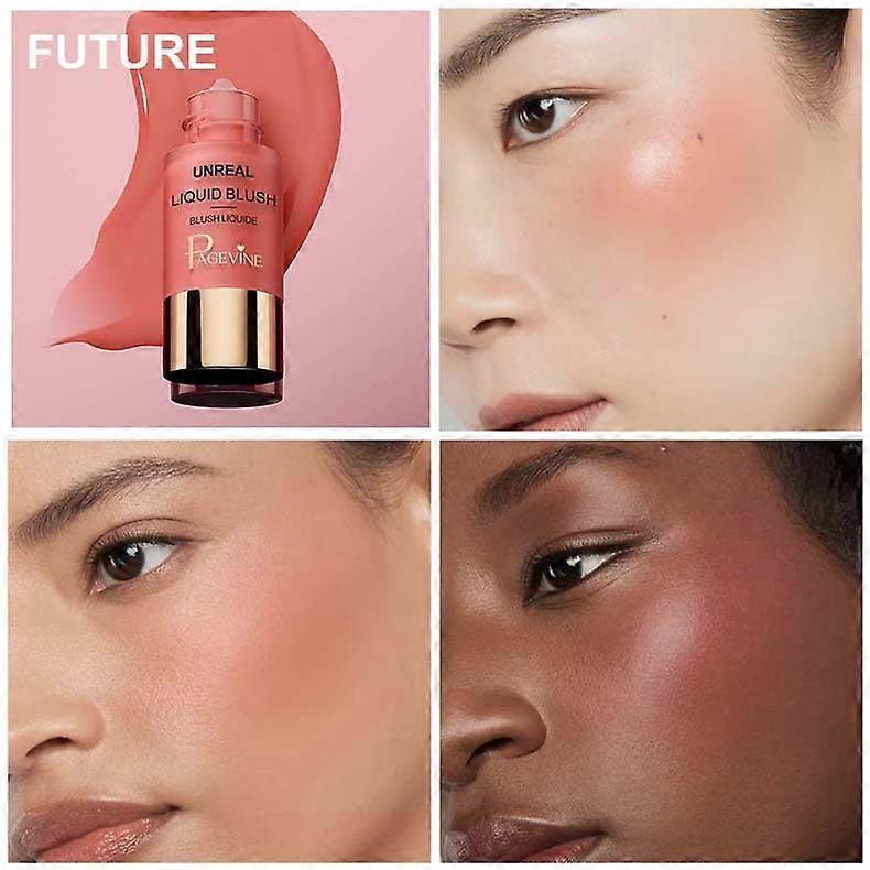 Liquid Blush with LongLasting Color, Buildable Coverage and Lightweight Dewy Finish