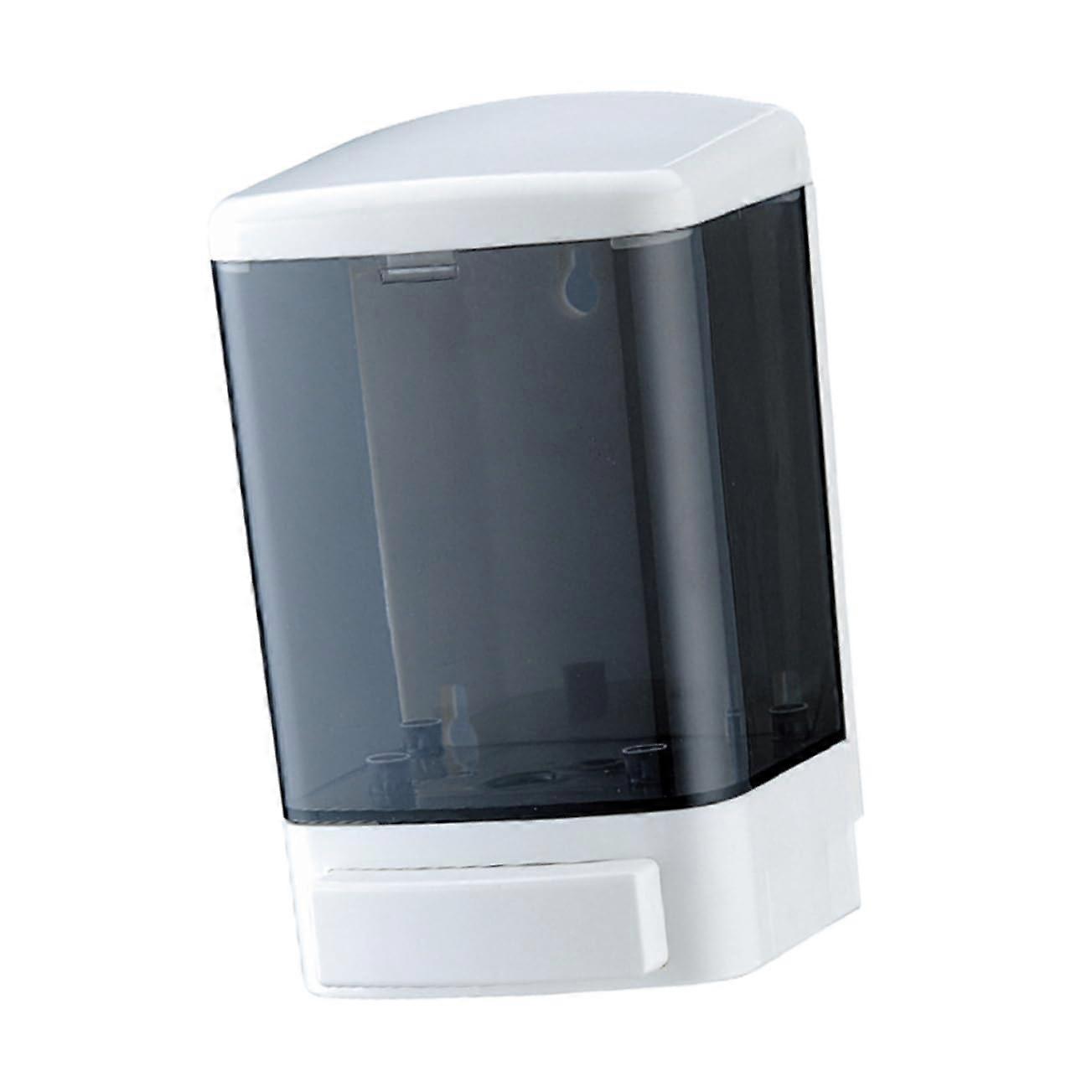 Manual Wall Mounted Soap Dispenser Large Capacity Refillable Plastic for Bathroom Kitchen Hotel