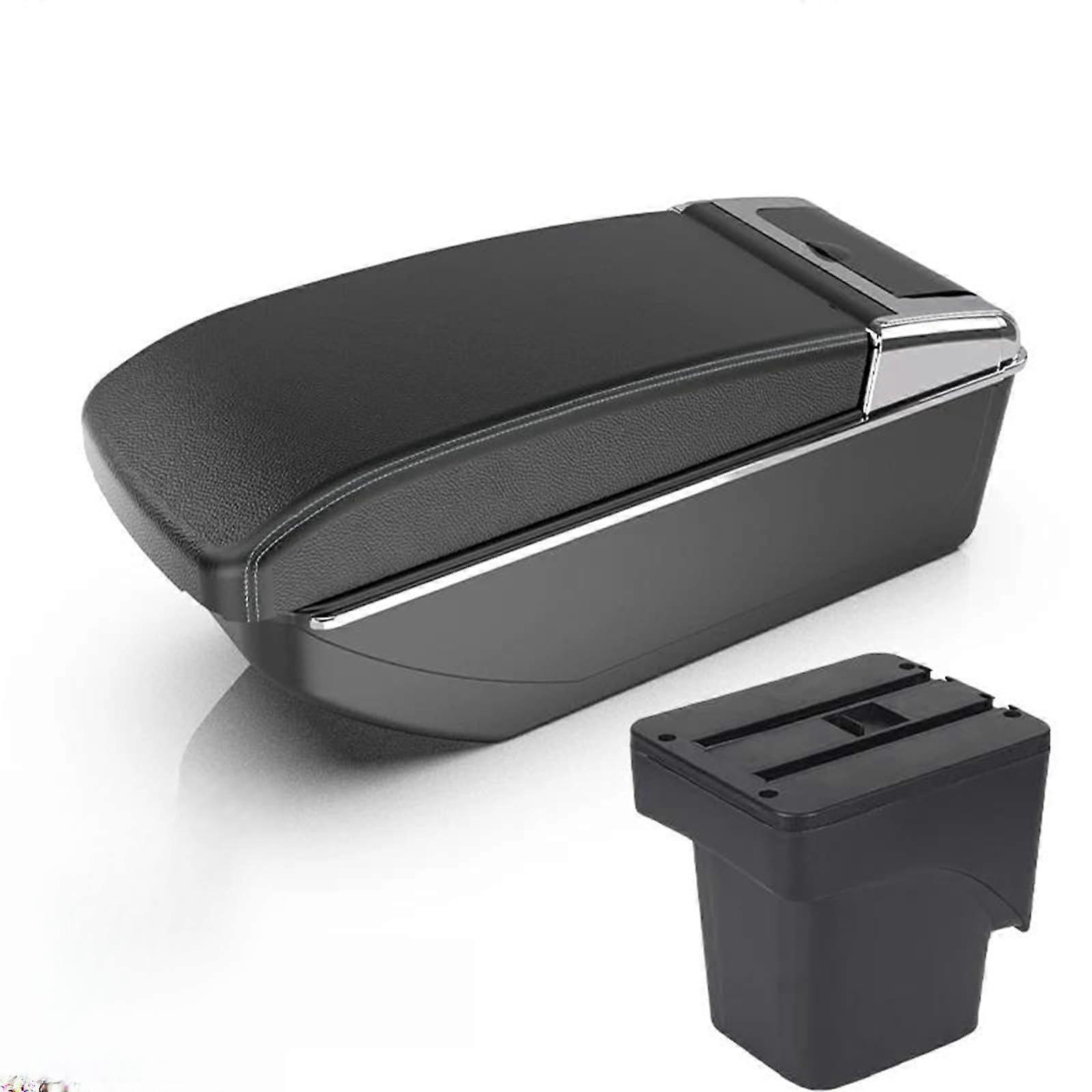 Car Armrest Box with Extra Storage and Ergonomic Elbow Support for Ford Focus Mk2 20052011