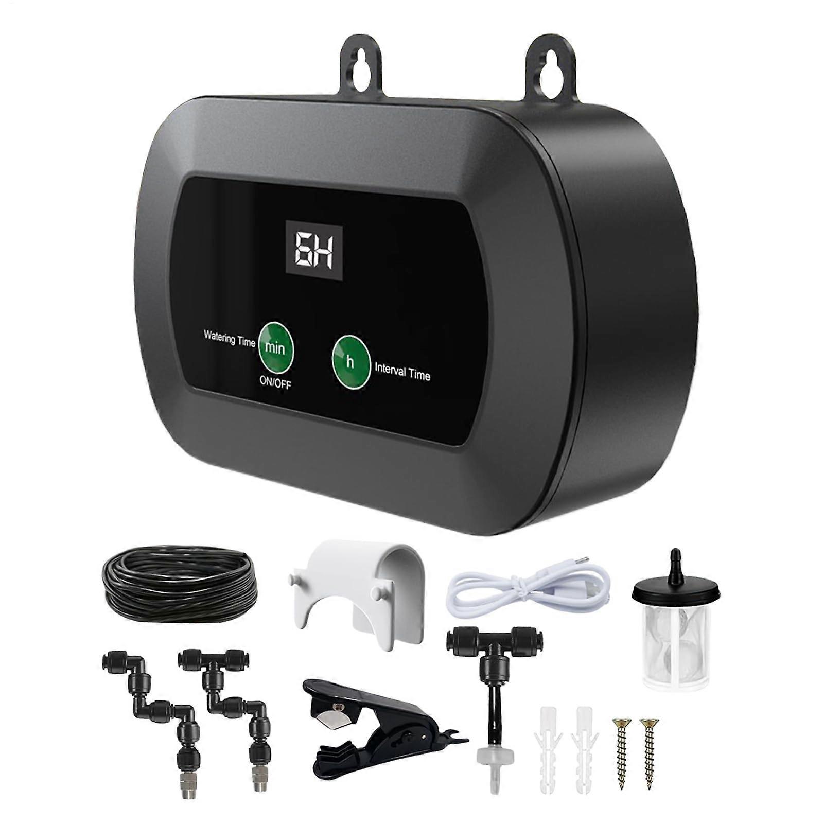 Automatic Reptile Humidifier with Timer, 360° Adjustable Misting for Lizard Frog Chameleon Snake