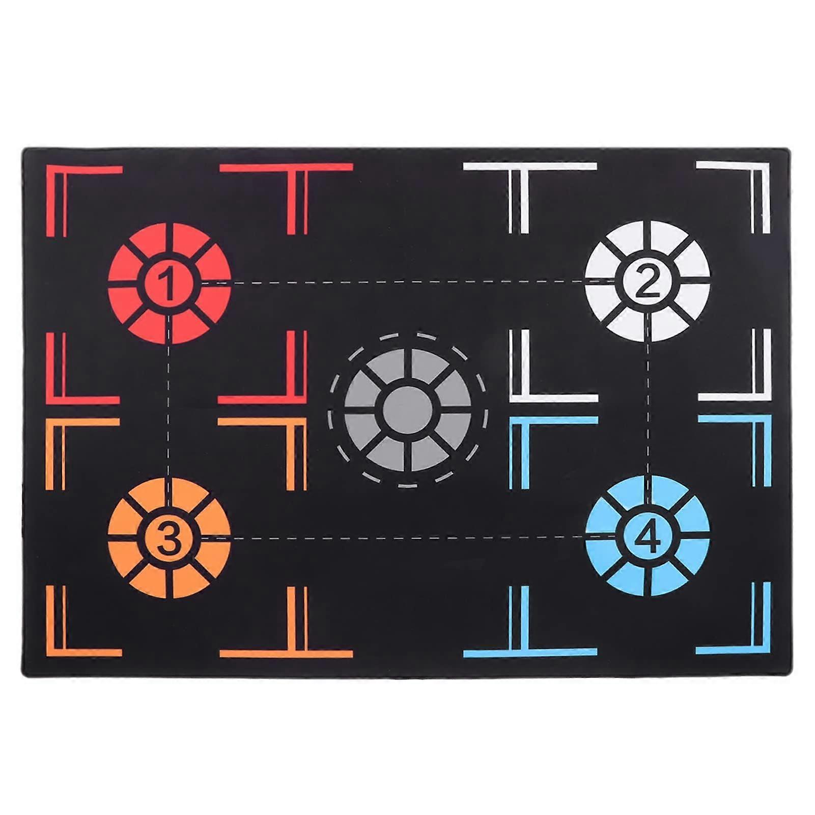 Basketball Training Mat NonSlip Foldable Dribble Practice for Indoor Outdoor Use