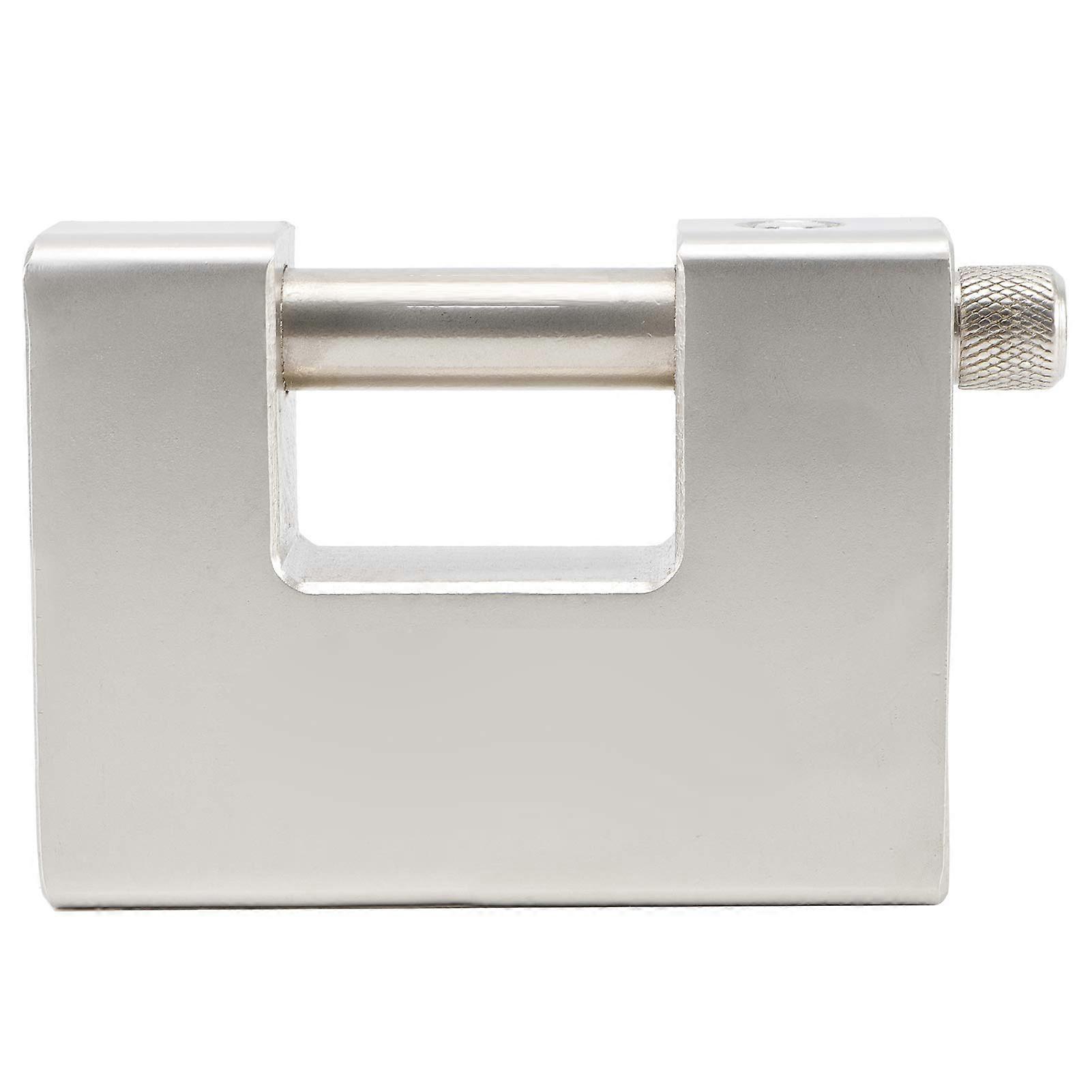 Heavy Duty Padlock with Thick Shackle Weatherproof AntiTheft Security for Garage Warehouse 5 Keys