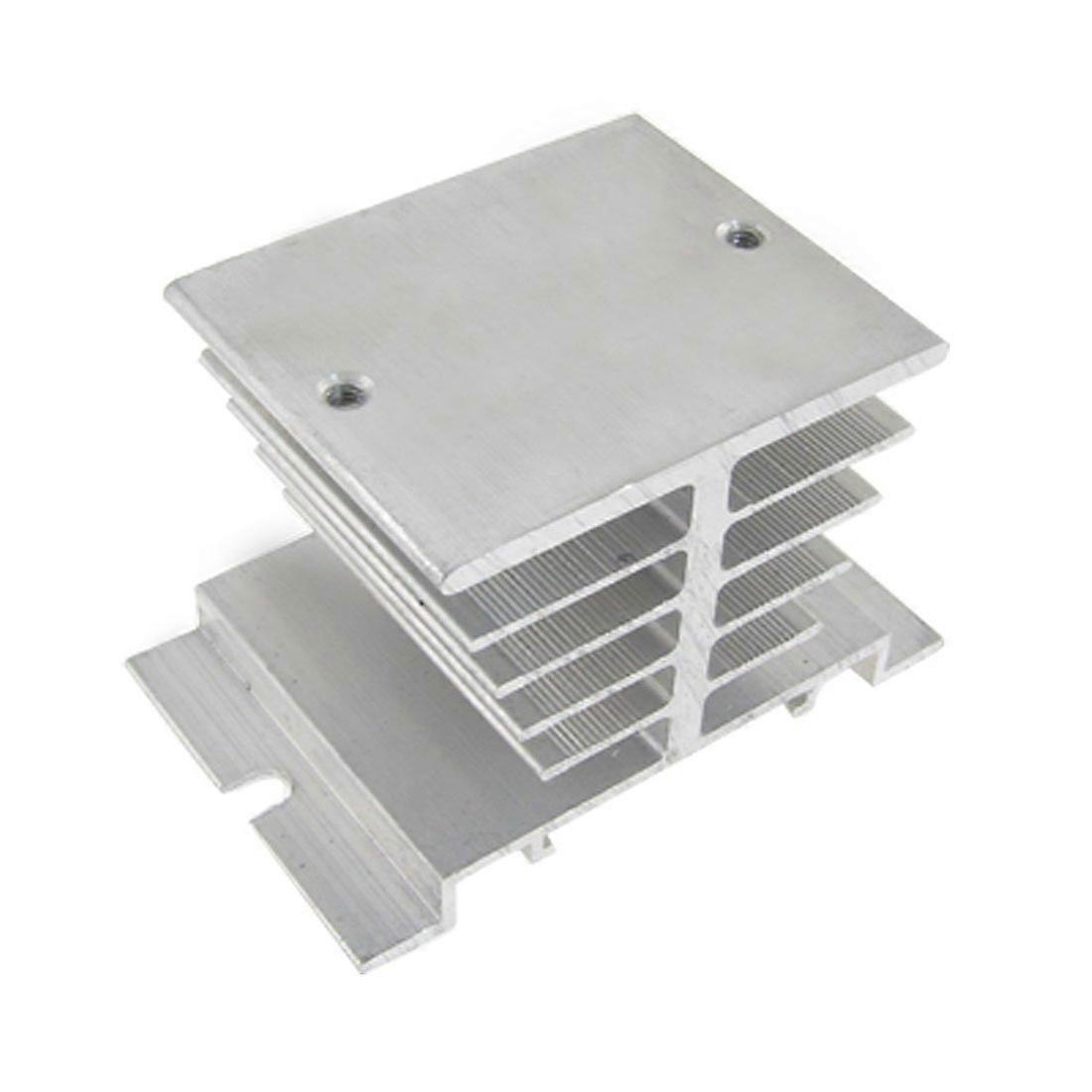 Heat Sink for Solid State Relay SSR Small Aluminum Cooling Mount with Efficient Heat Dissipation