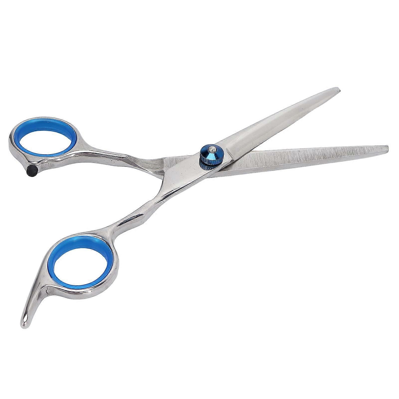 Hair Cutting Scissors Rust Proof Professional Hairdressing Scissors with Ergonomic Curved Handle