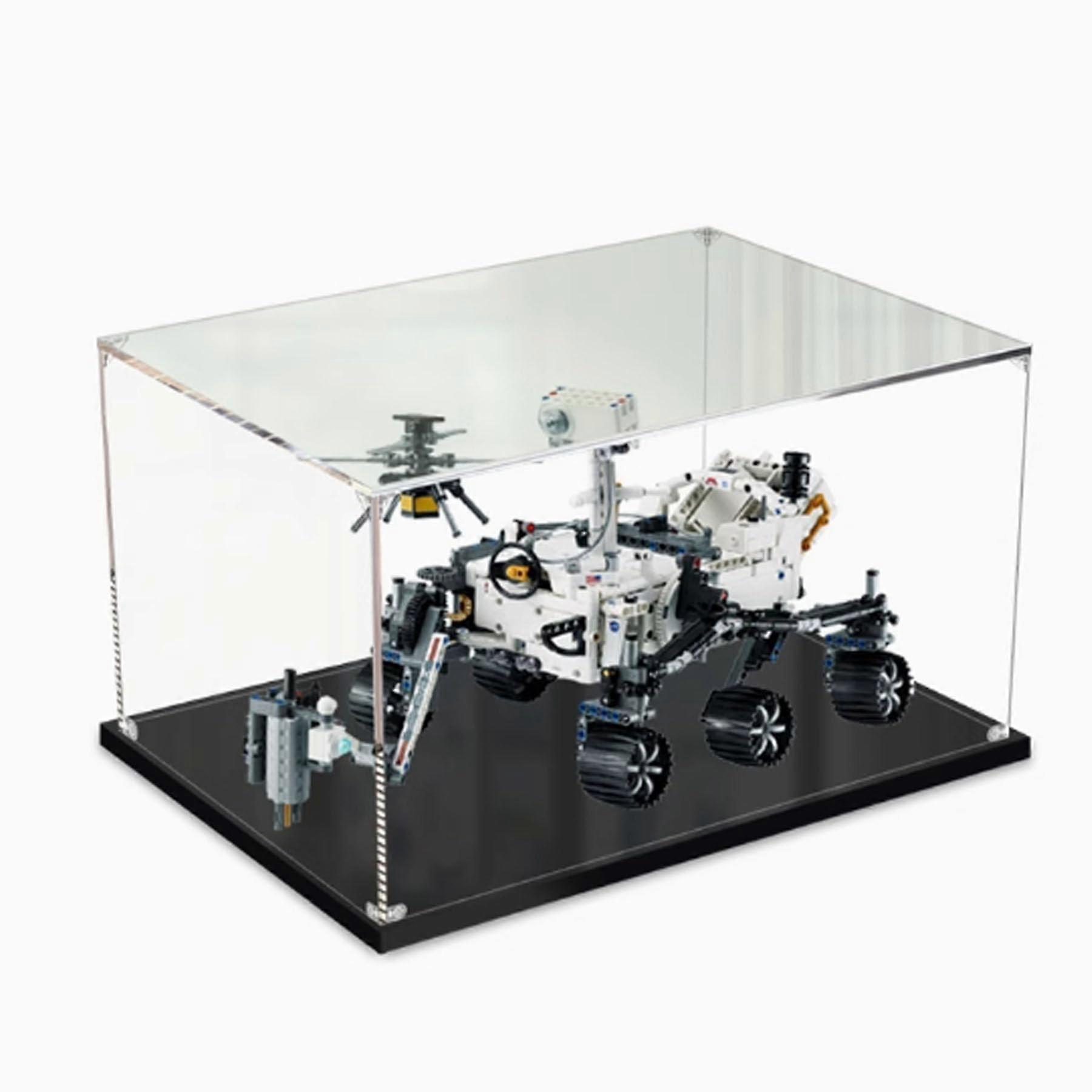 Acrylic Display Box Clear Dustproof Case with  Transparency 2mm for  42158 Perseverance