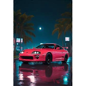 Toyota Supra mk puzzelspel voor volwassenen en kinderen P3049