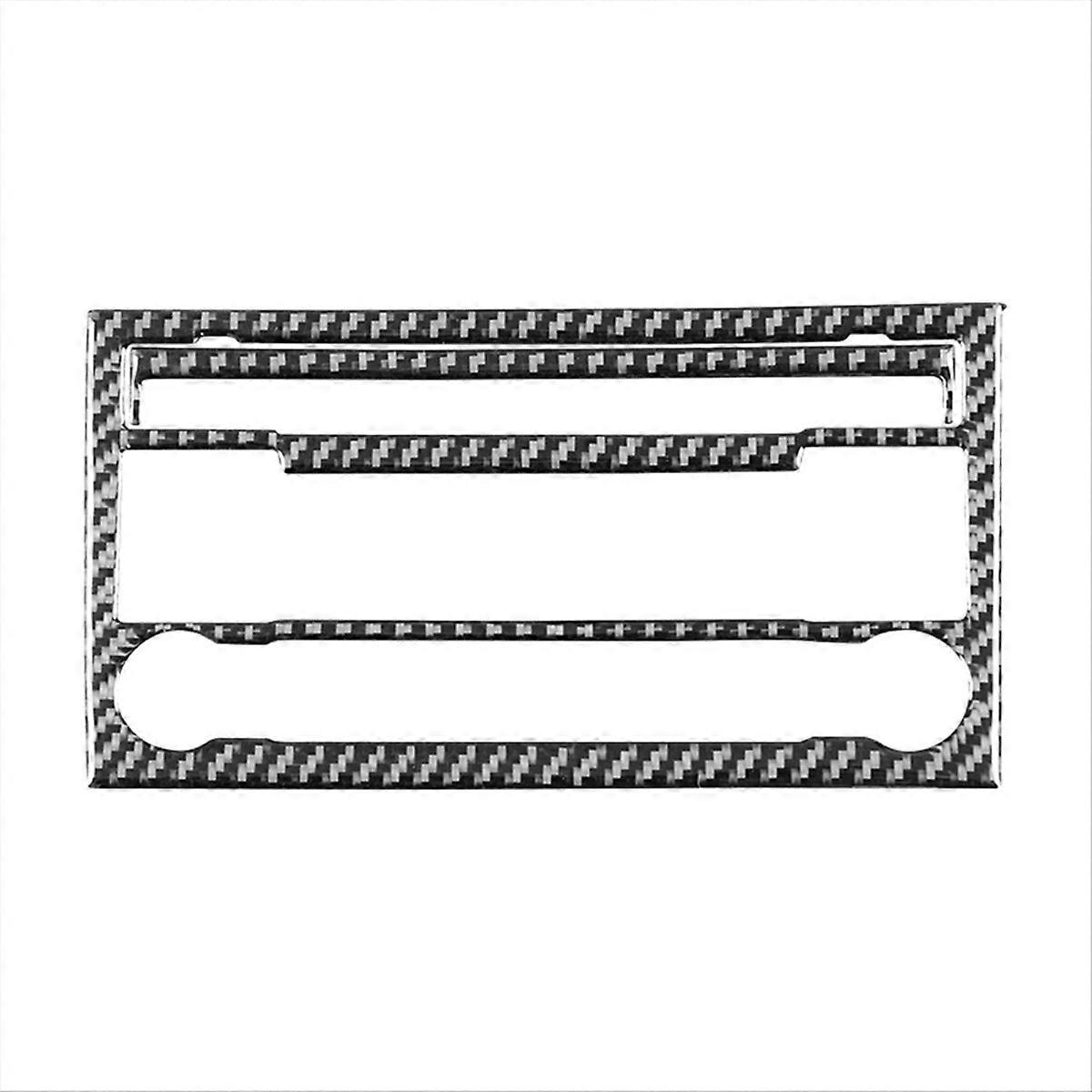 For A4 S4 B7 Center Console CD Radio Control Panel Cover