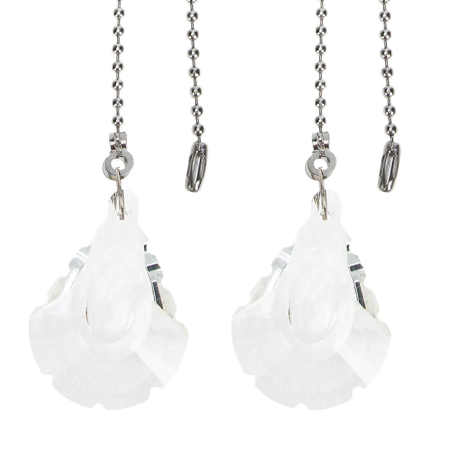 Ceiling Fan Pull Chain, 2pcs Ceiling Fan Pull Chain Fan Chain Extender Shell