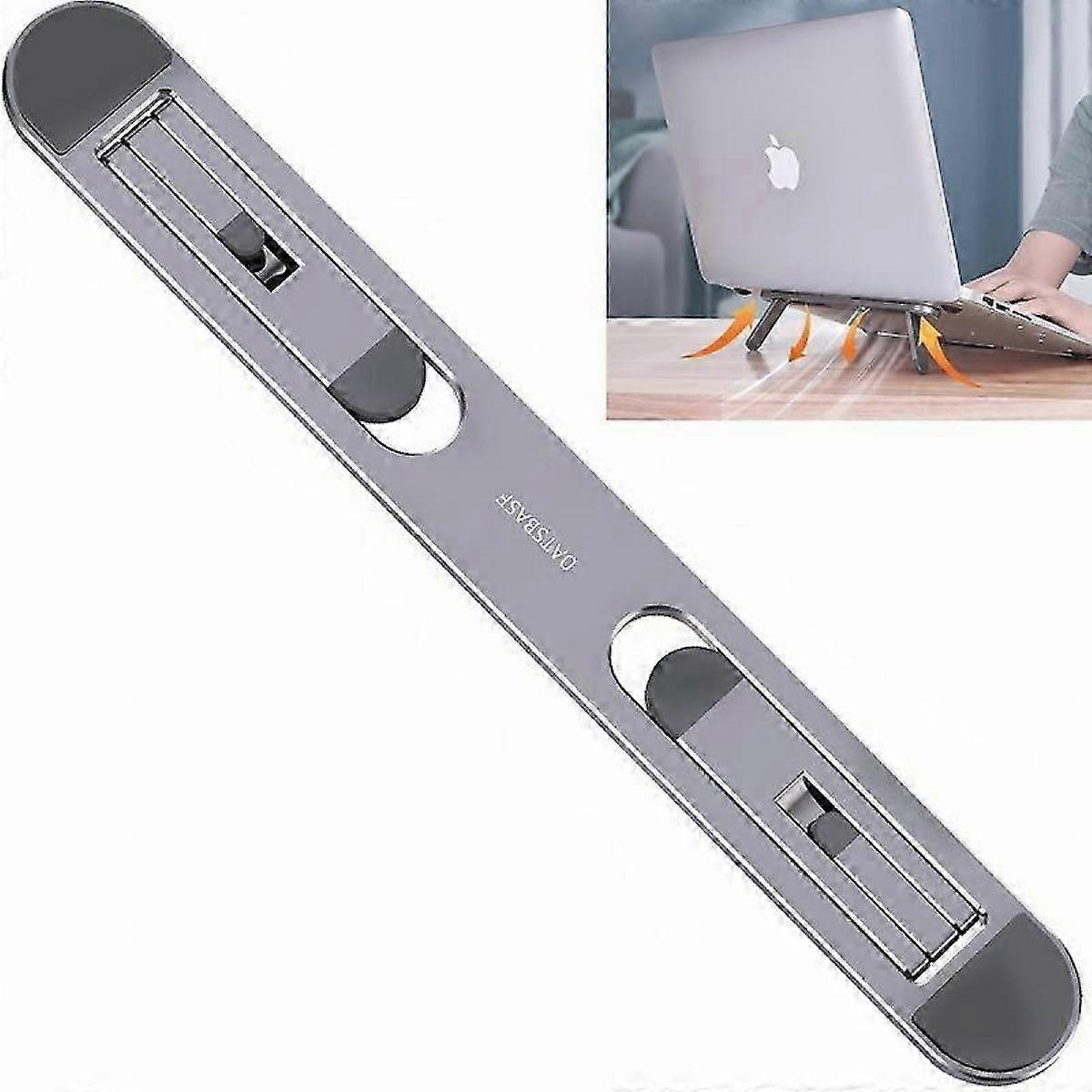 Oatsbasf Portable Storage Foldable Notebook Computer Bracket Heightening Fan Heater