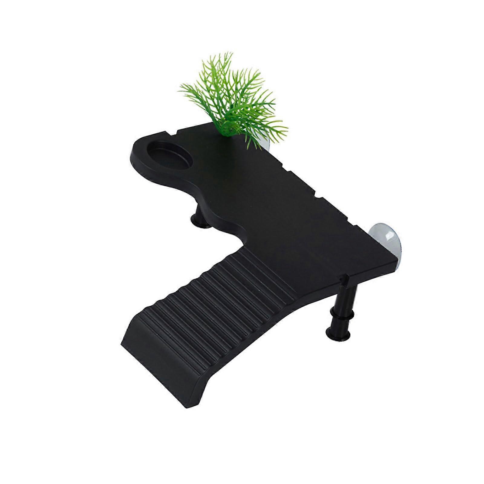 Turtle Basking Platform with AntiSlip Surface for Aquarium Tank, Safe Floating Turtle Dock