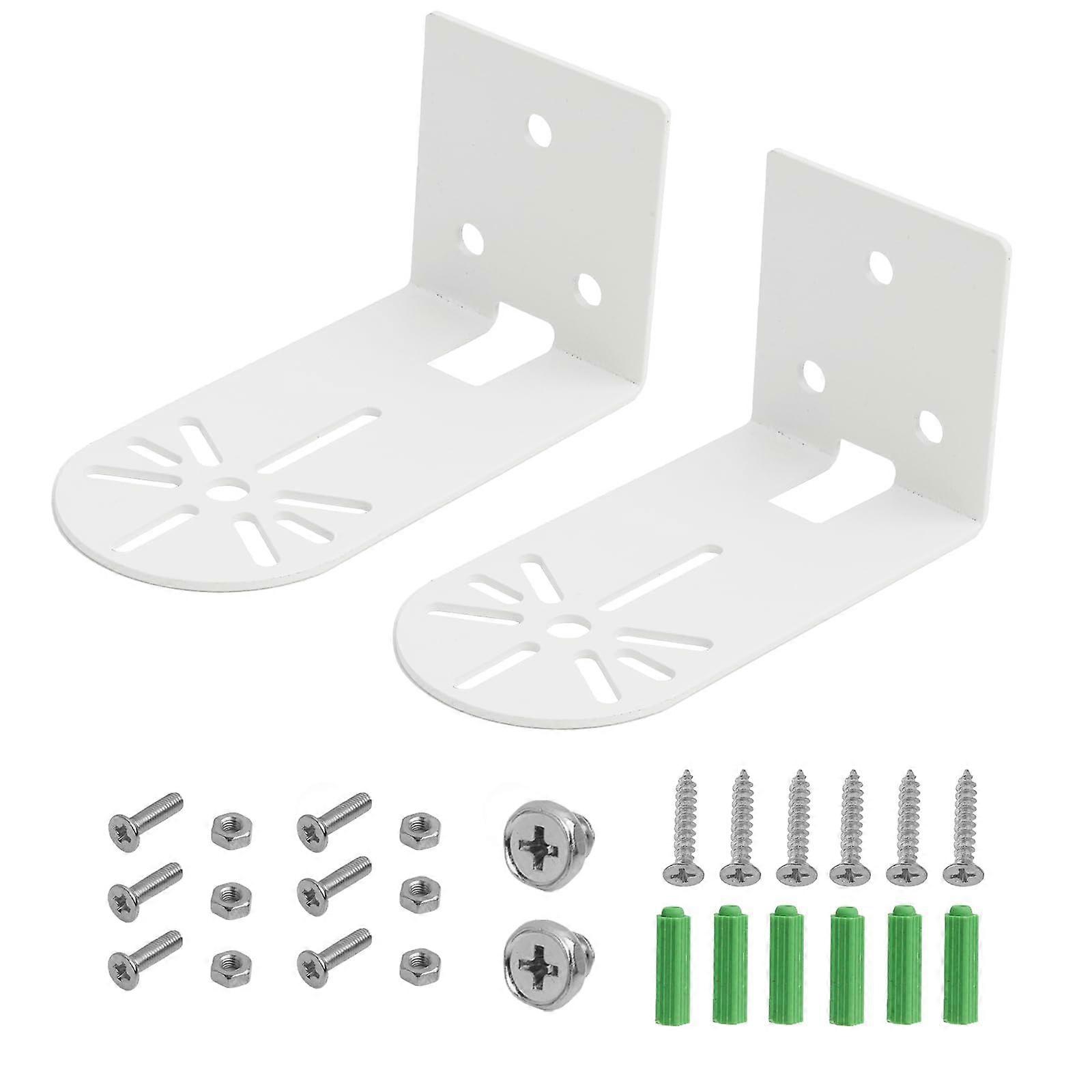 Security Camera Wall Mount Bracket 2 Pack with Cable Management for Indoor or Outdoor Surveillance