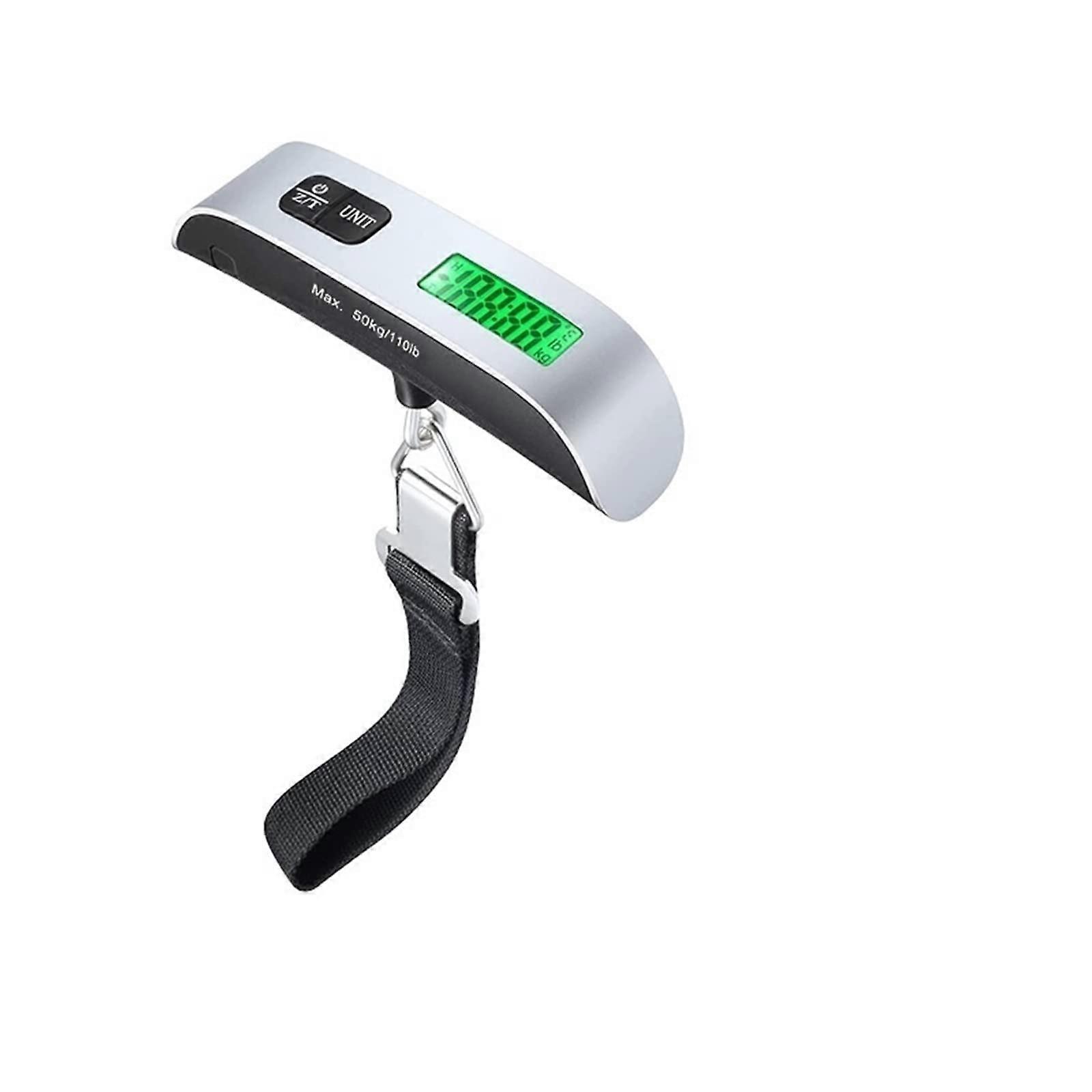 Digital Luggage Scale with Clear LCD Display Travel Suitcase Weight Scale with Strap