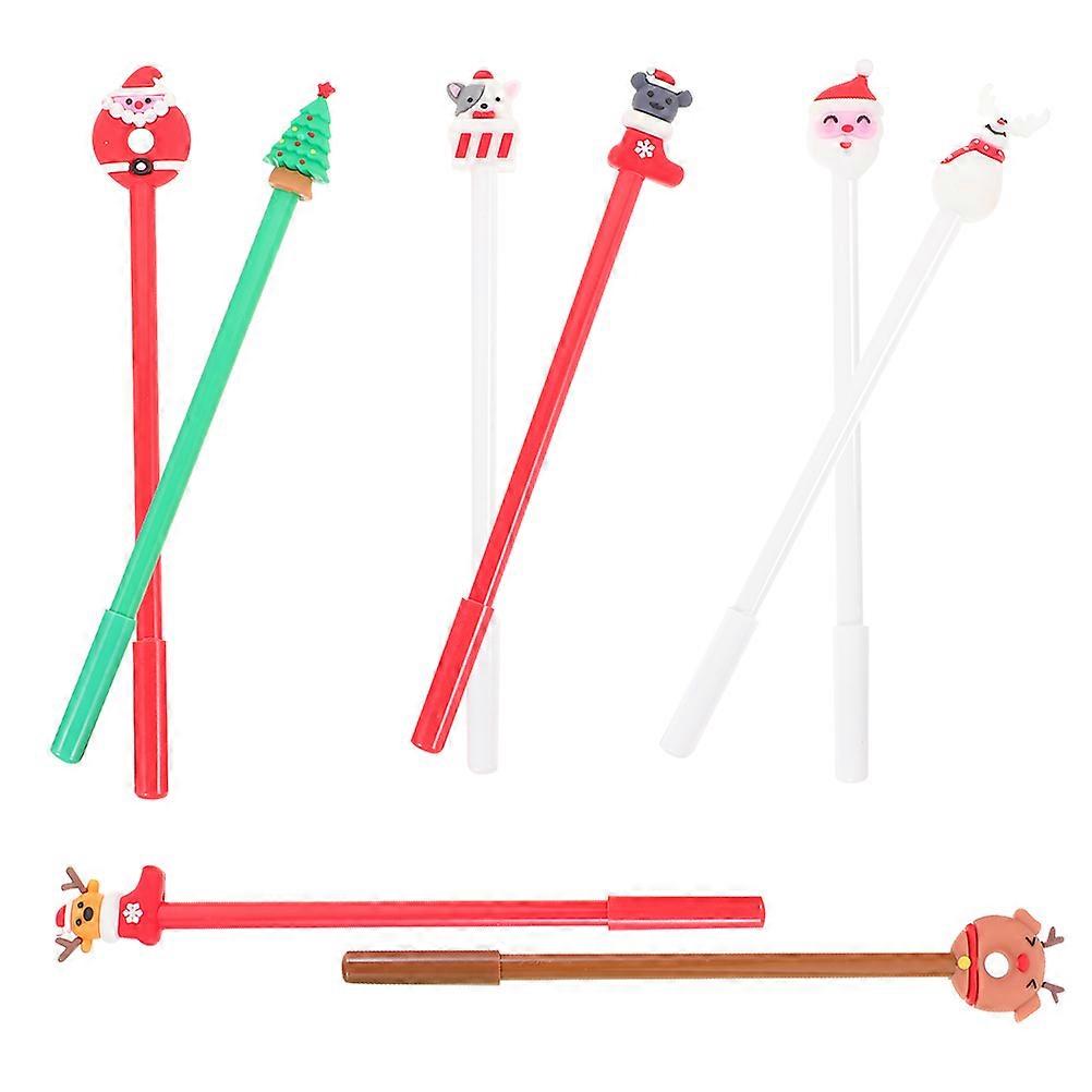 Christmas Gel Pen Creative Writing Set for Students 20Pcs Assorted Color