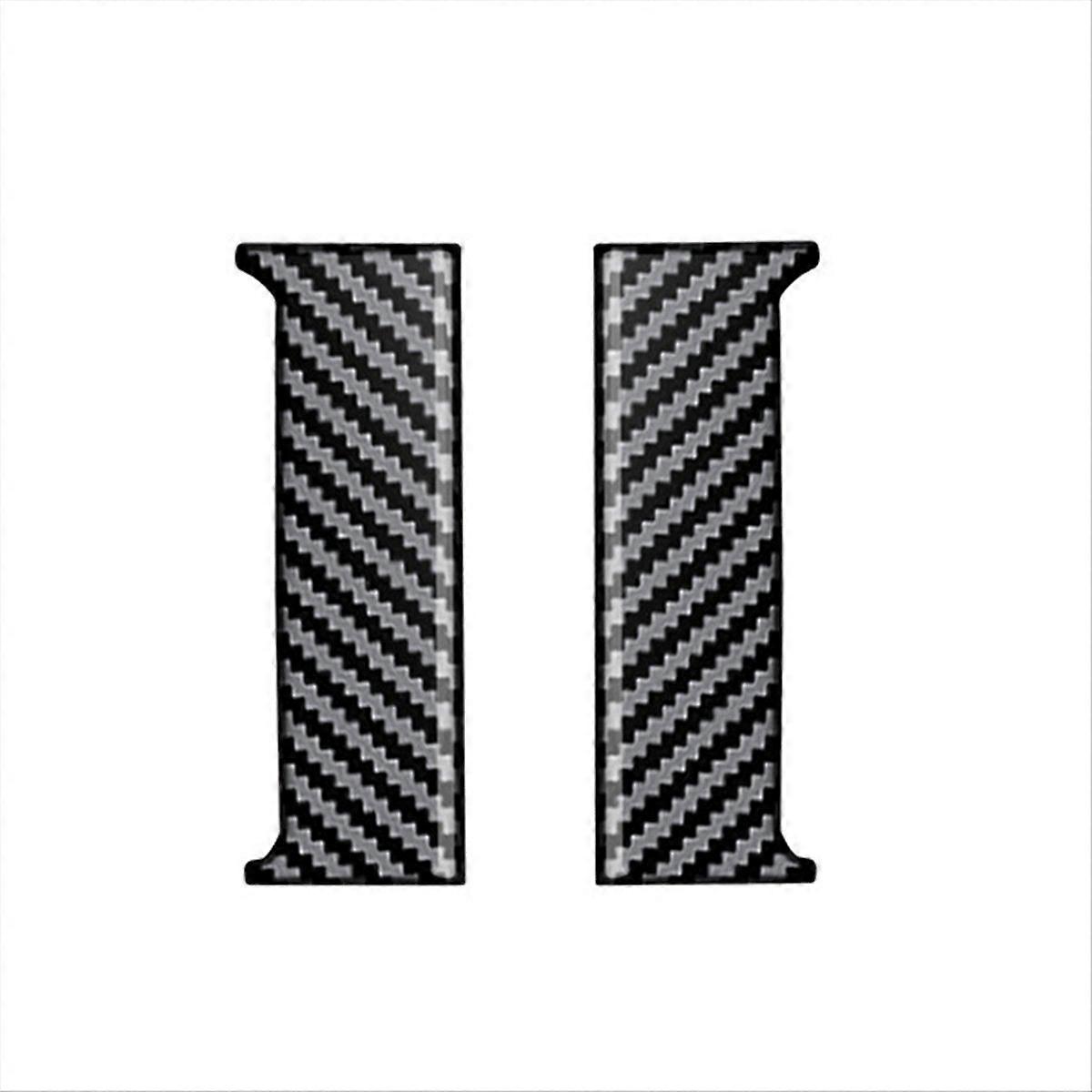 Car Middle Door Handle Trim Sticker for Carbon Fiber Pattern