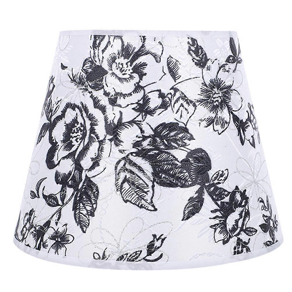Floral Cloth Light Cover for Replaceable Table Light Shade