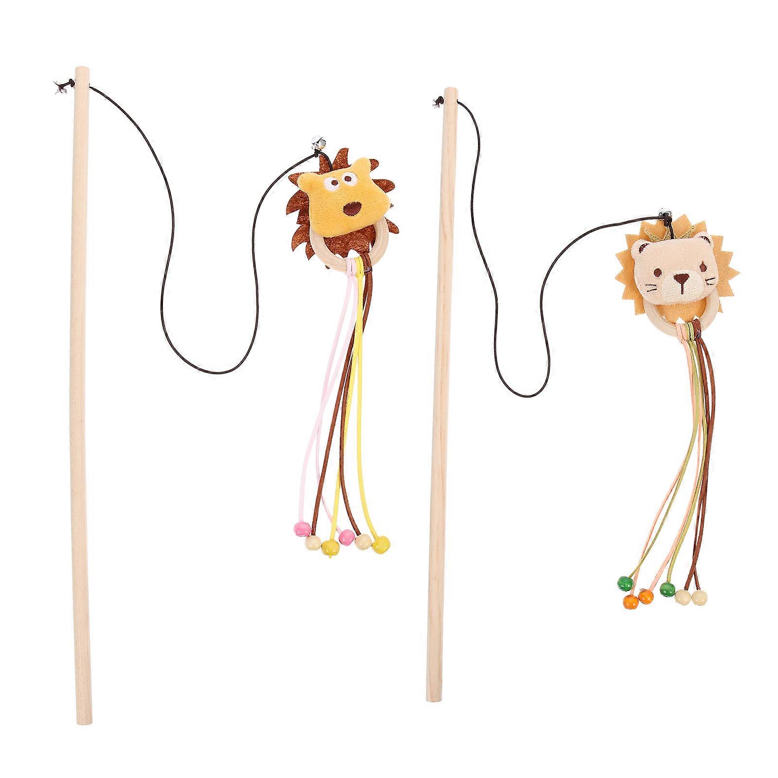 Cat Accessory Household Cat Wands for Interactive Play 6Pcs