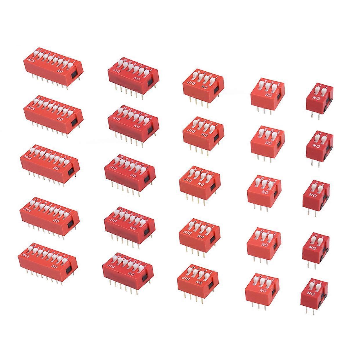 Dip Toggle Switch Electronic Configuration Coding Switch for Circuit 105Pcs