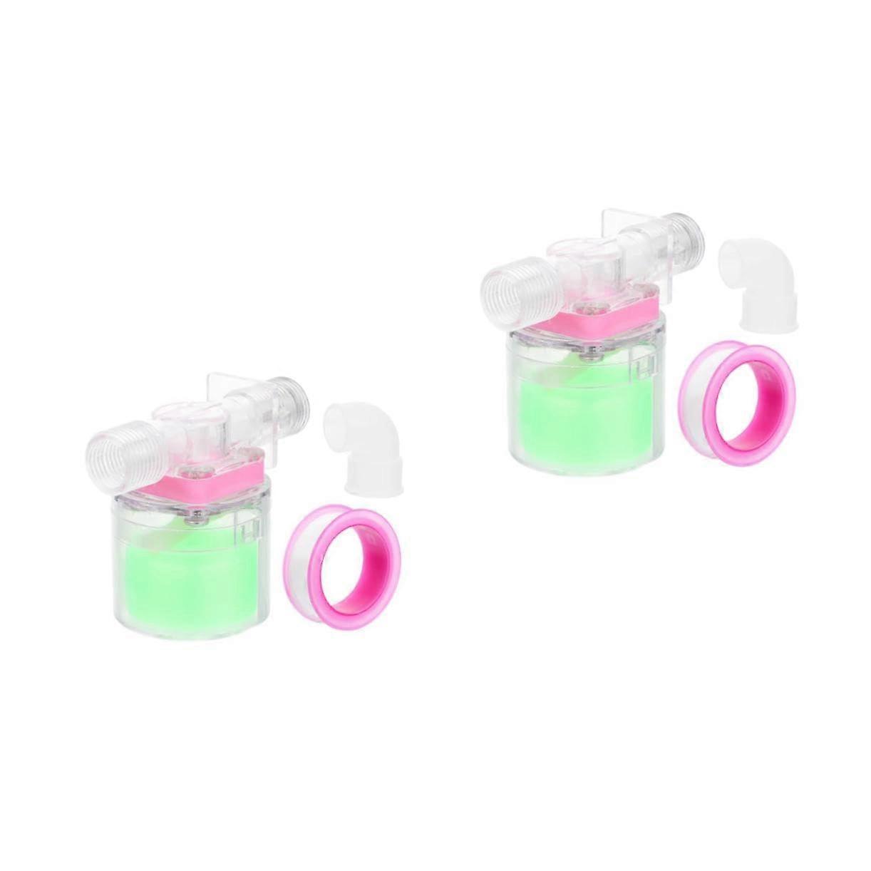Automatic Water Level Controller Float Valve 2 Pack for Tank Pool Livestock No Electricity Required
