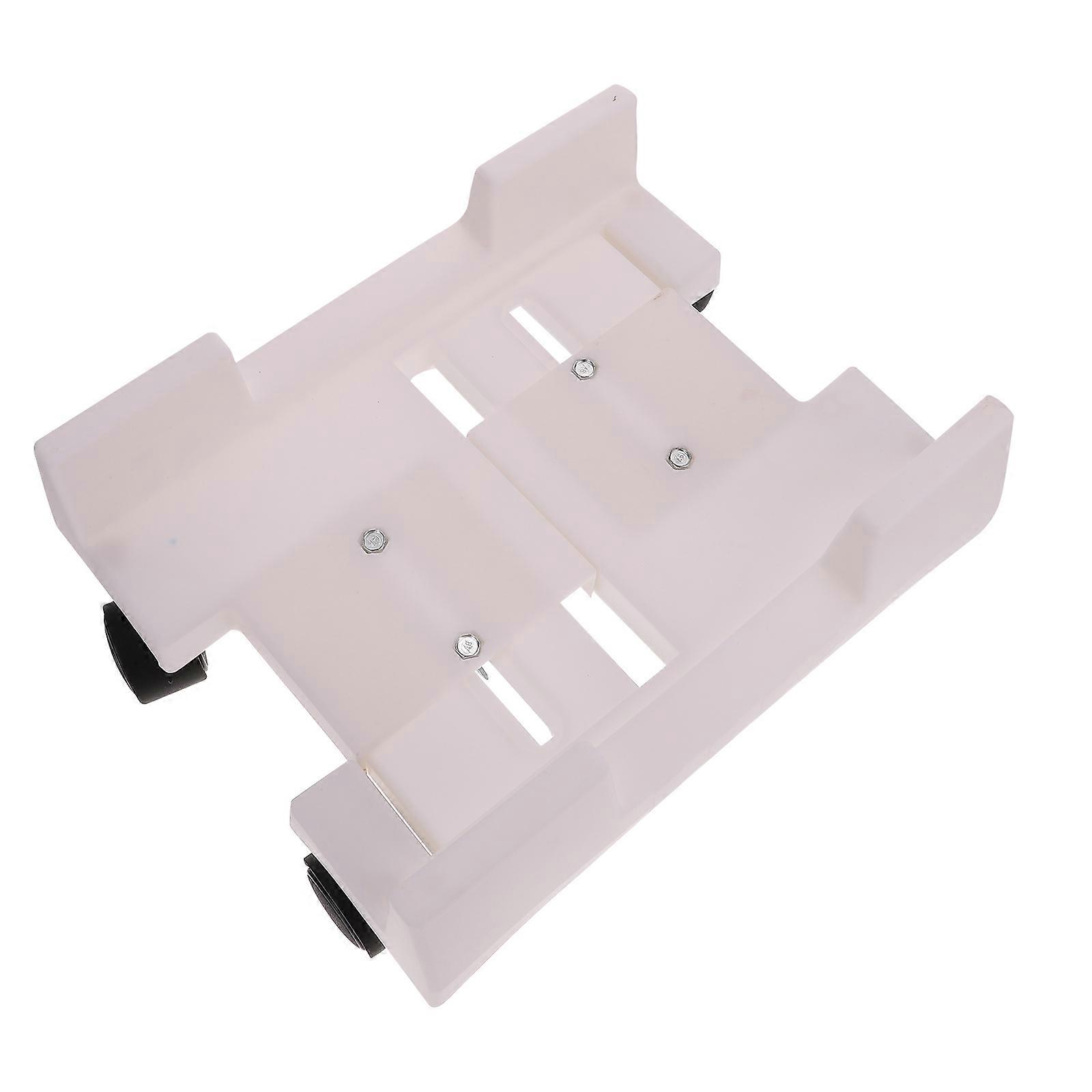Mobile CPU Stand Smooth Surface Computer Case Rack with Casters for Computer