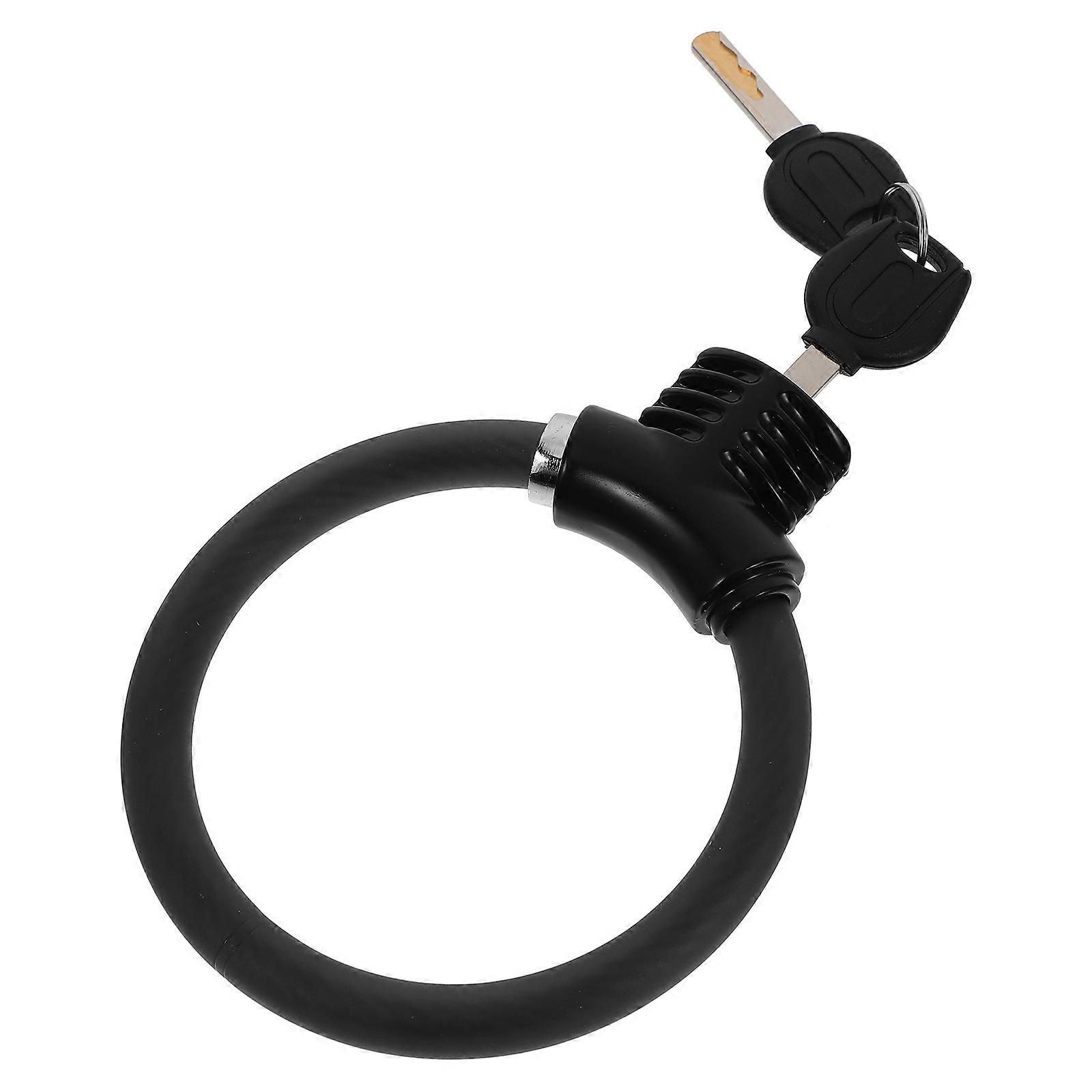Durable Bike Lock Multi-Function Lock for Bicycle Zinc Alloy Black