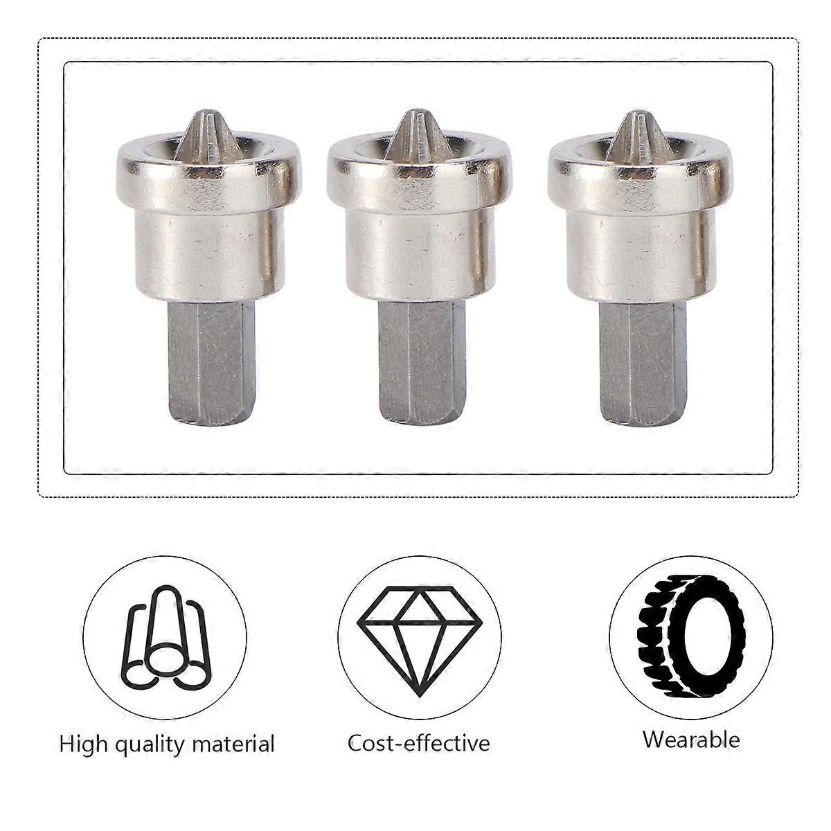 Silver Drywall Bits Ph2 for Plasterboard Screws Locating 10Pcs Set