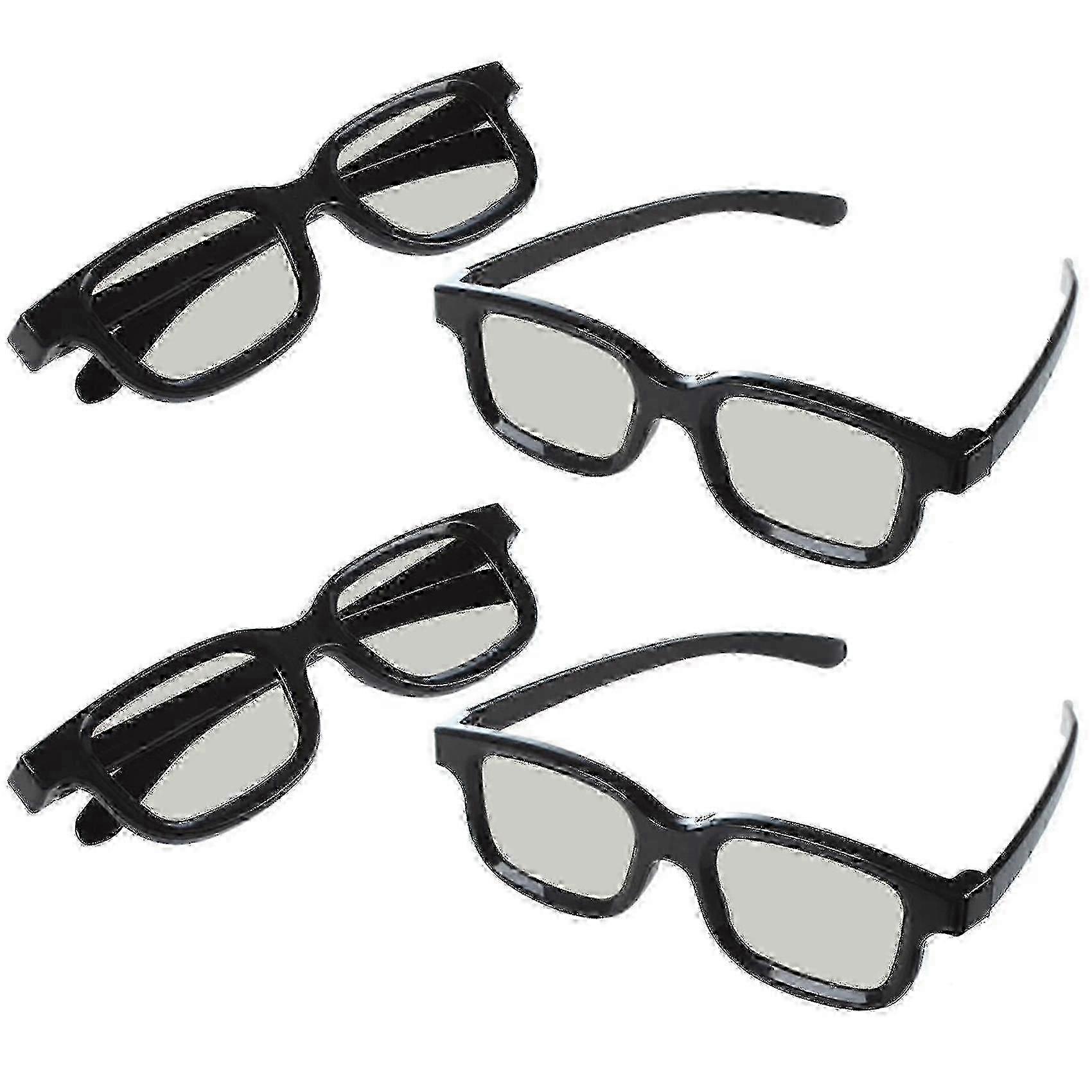 4x 3d Glasses compatible withLg Cinema 3d Tv's