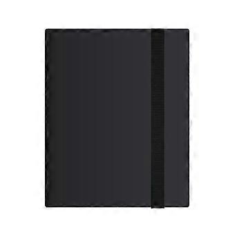 PDIN-Trading Card Album Binder - 9 Slots, 360 Side Loading Pocket Folder For Tcg New