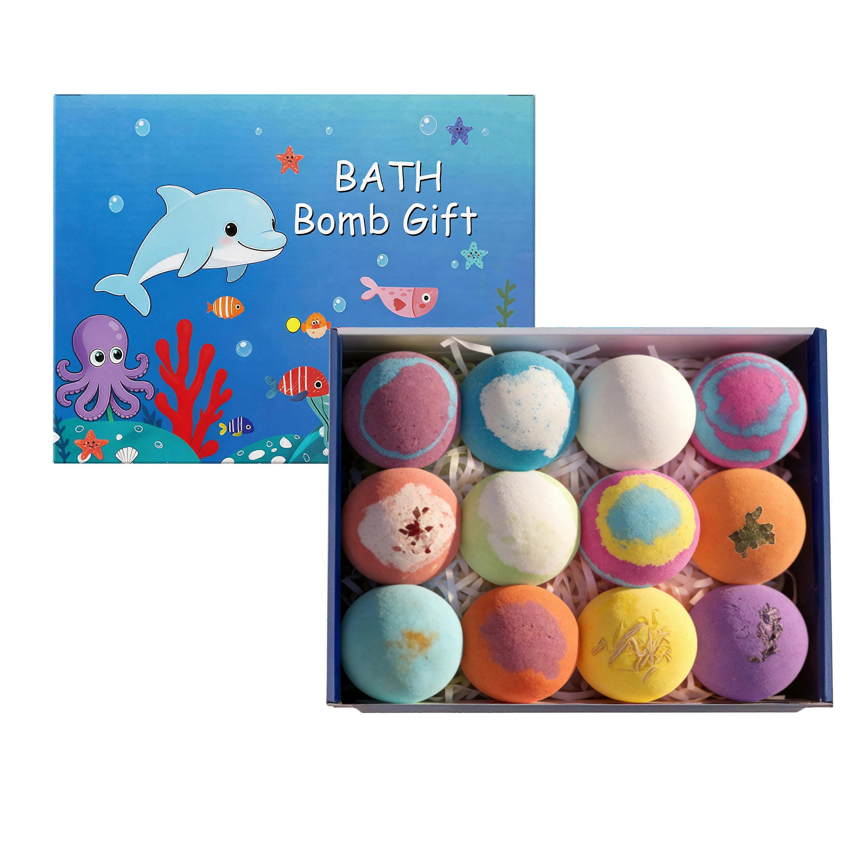 2pcsDoll - shaped Bath Salt Ball Set, for Fun Bathing Experience
