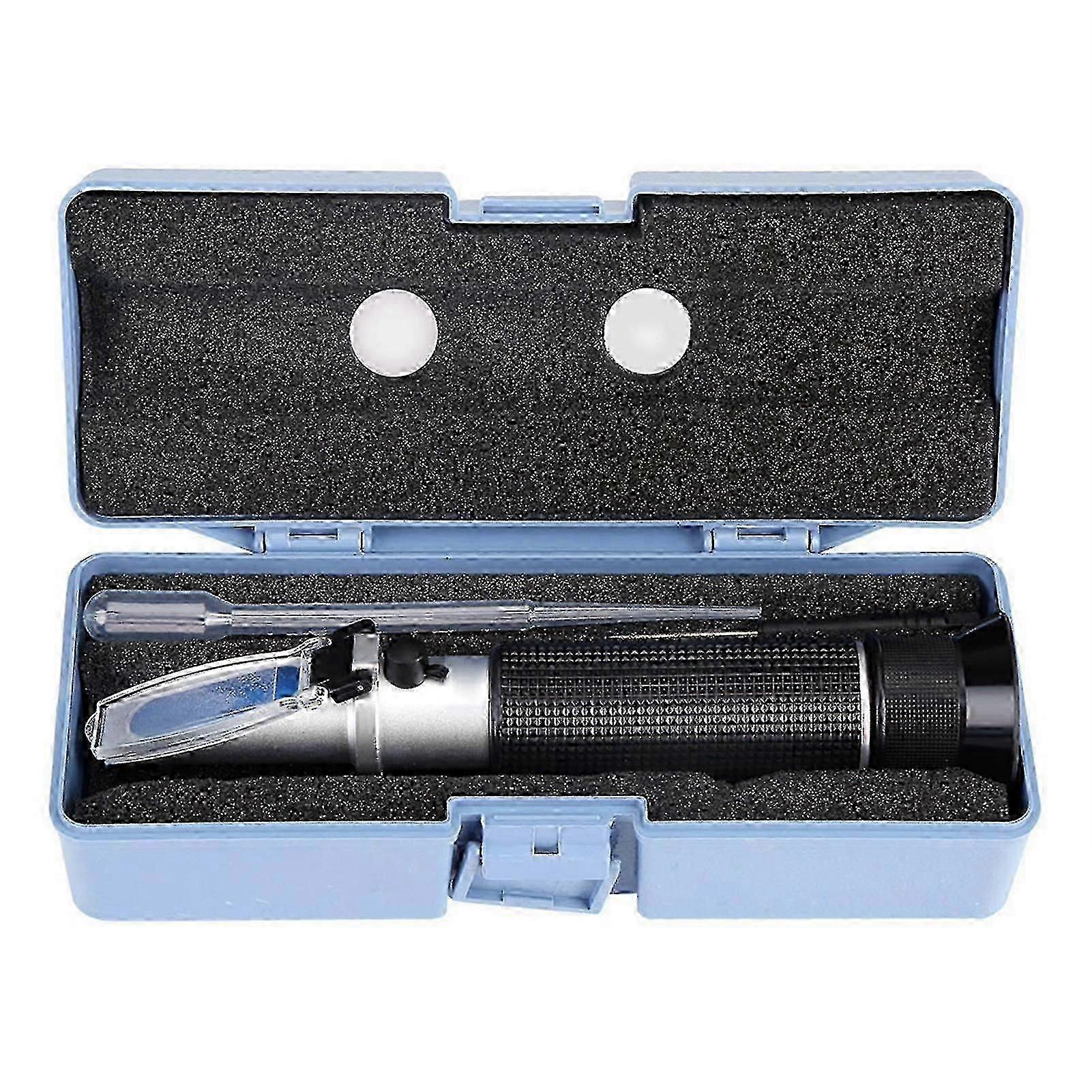 Professional Handheld Alcohol 080% Test Refractometer Tester Meter Measure Instrument
