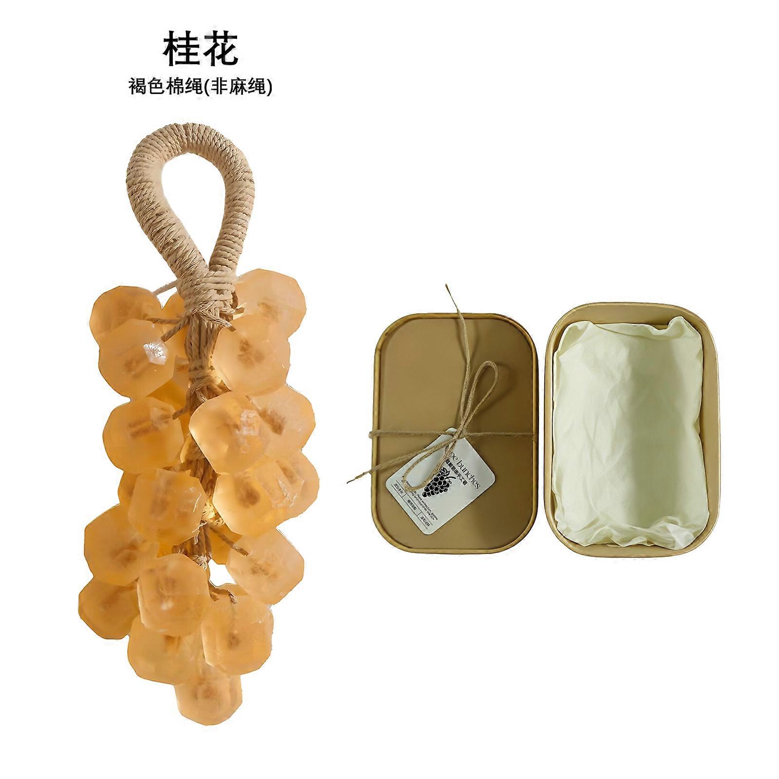 2pcsOsmanthus Gem Grape Soap Gift Box (Bagged),
