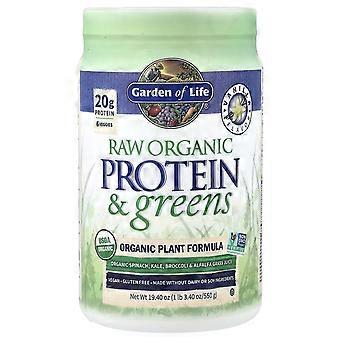 Garden of Life, Raw Organic Protein & Greens, Vanille, 550 g